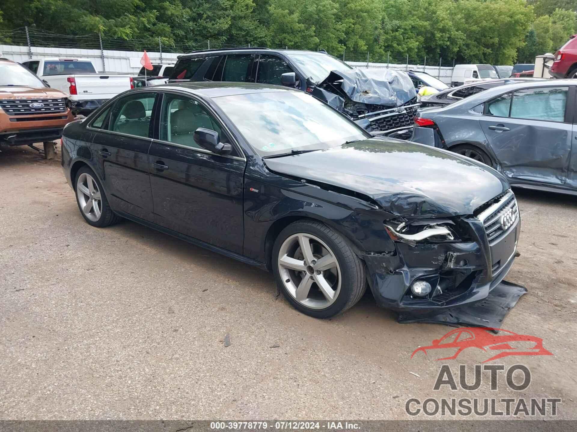AUDI A4 2012 - WAUFFAFL9CN011759