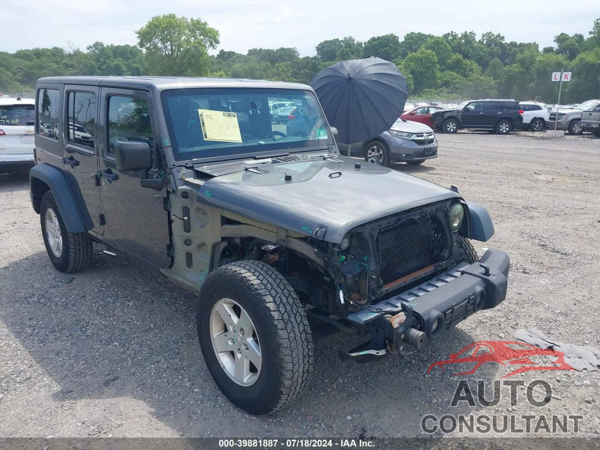 JEEP WRANGLER UNLIMITED 2016 - 1C4BJWDG6GL338009