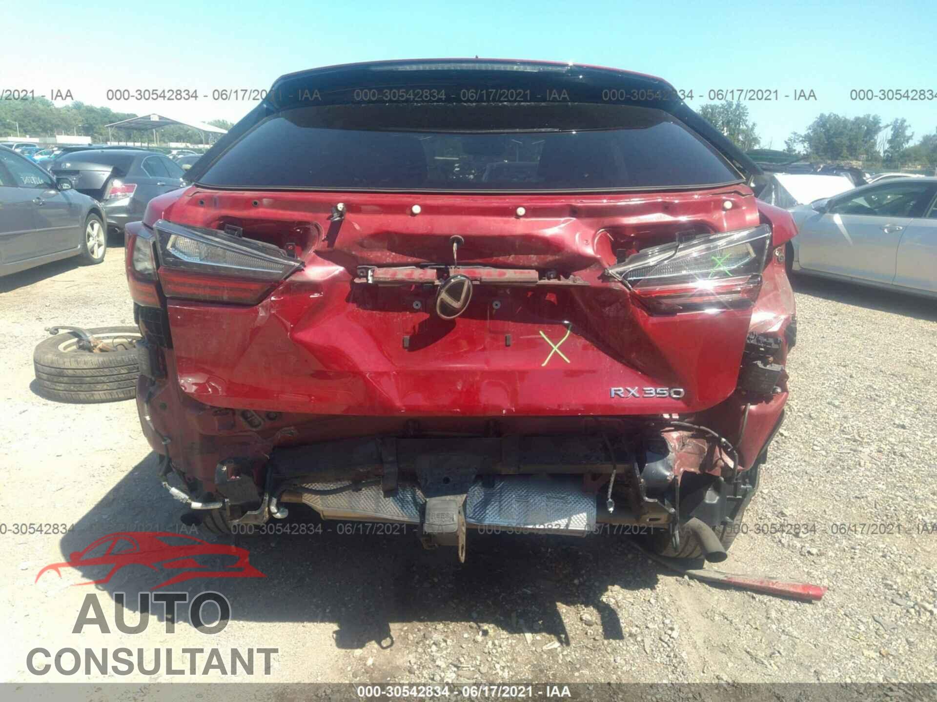 LEXUS RX 2017 - 2T2BZMCA3HC110435