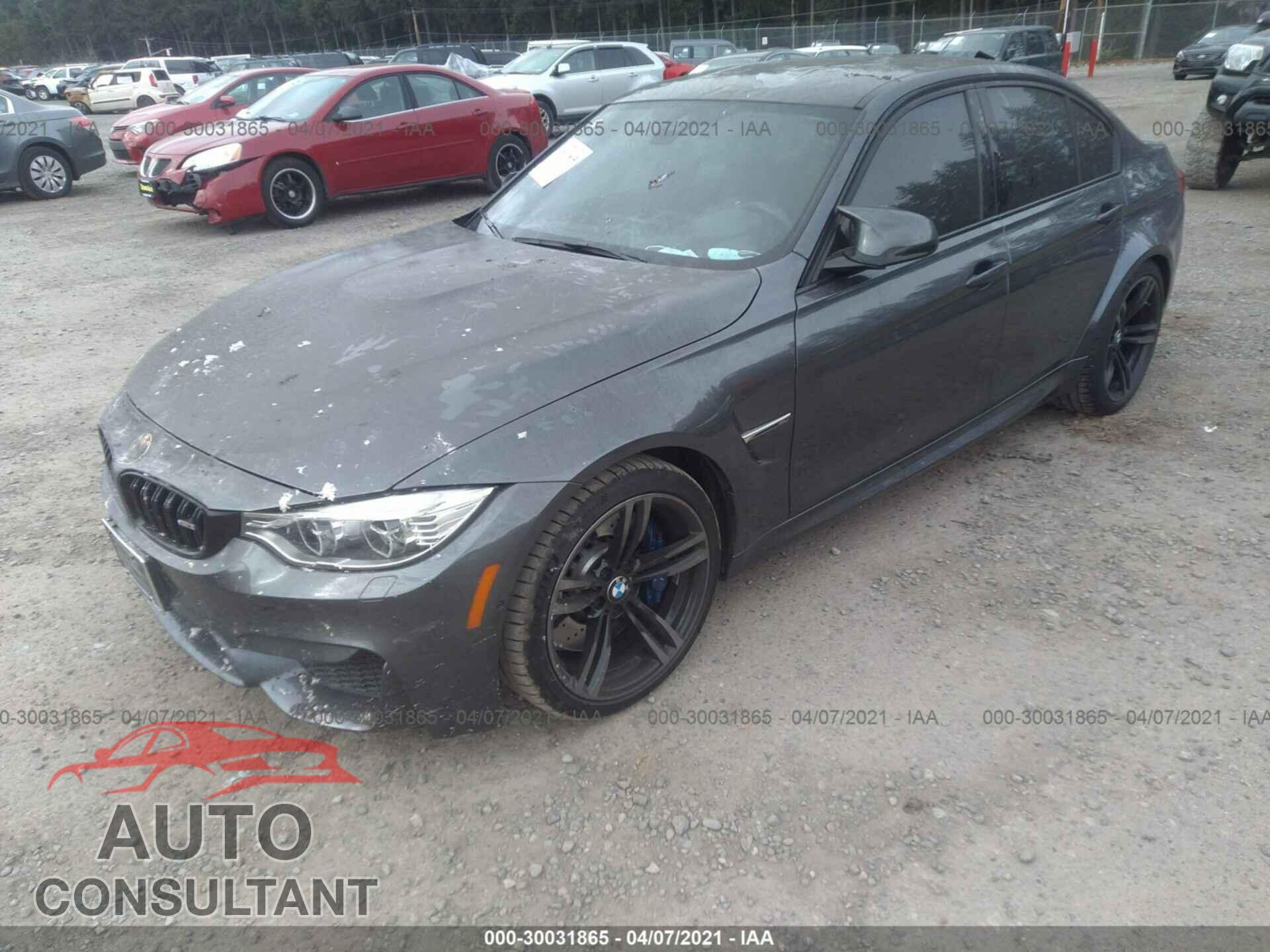 BMW M3 2016 - WBS8M9C50G5E68015