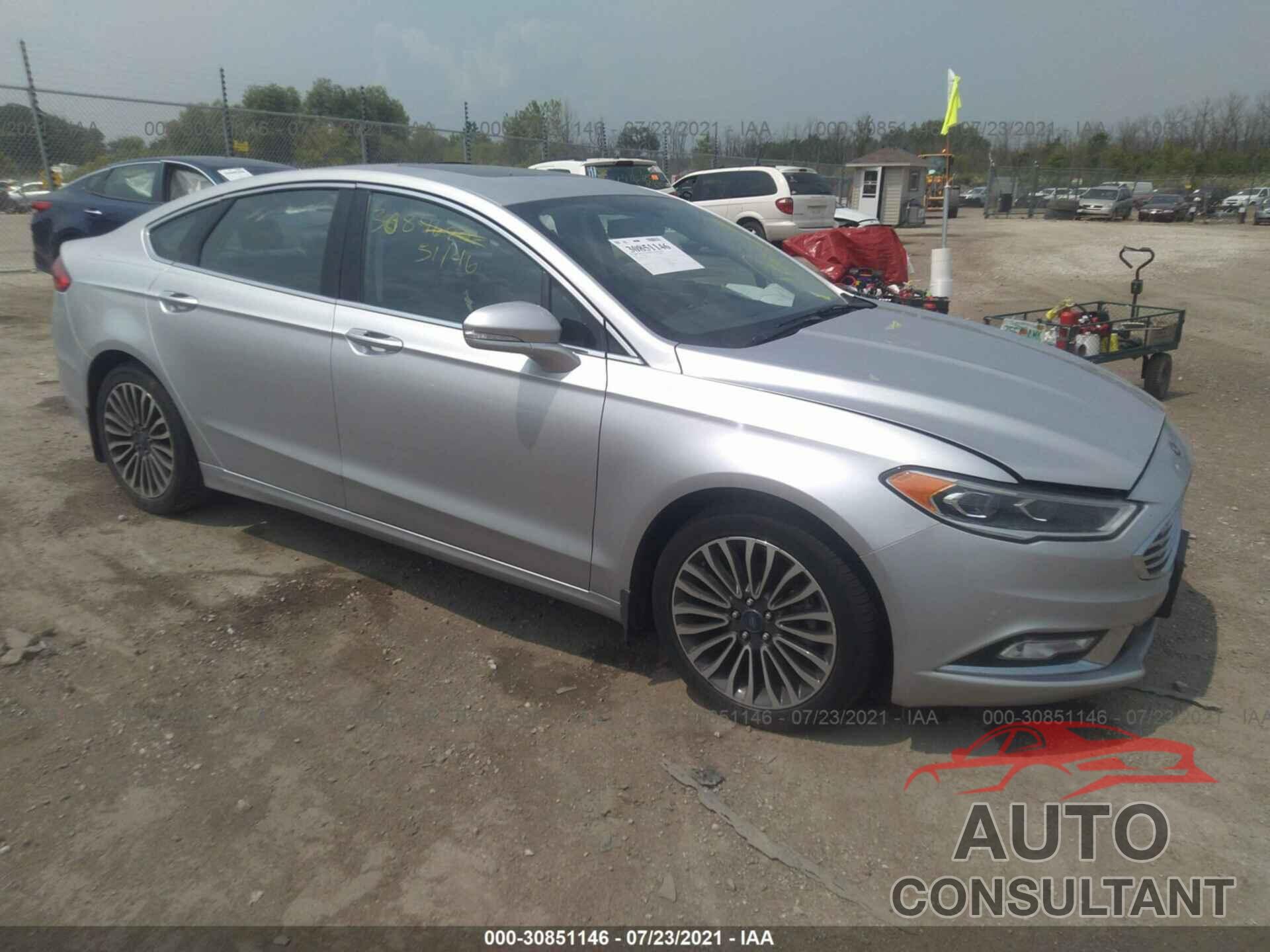 FORD FUSION 2017 - 3FA6P0T91HR361237