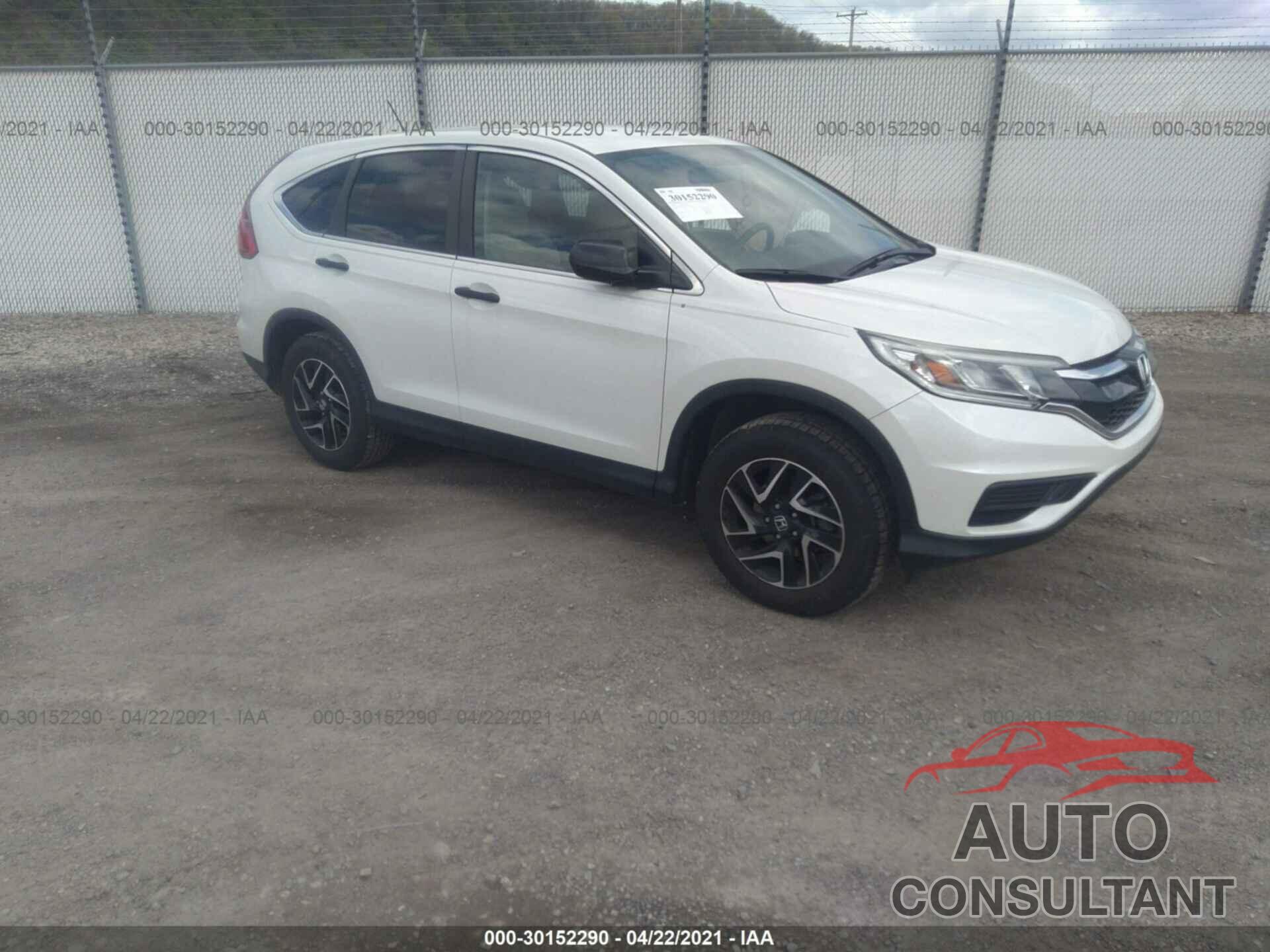 HONDA CR-V 2016 - 5J6RM4H44GL016375