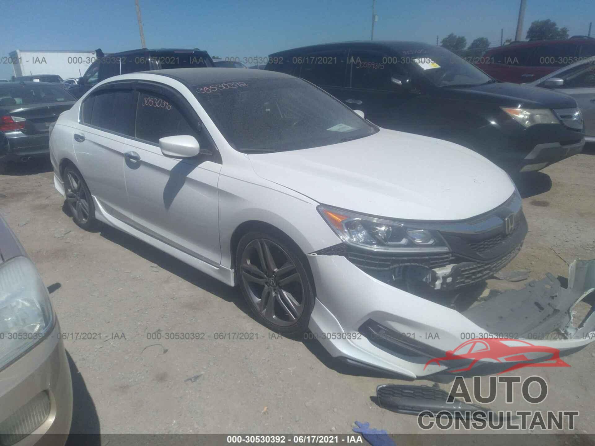 HONDA ACCORD SEDAN 2016 - 1HGCR2F54GA071158