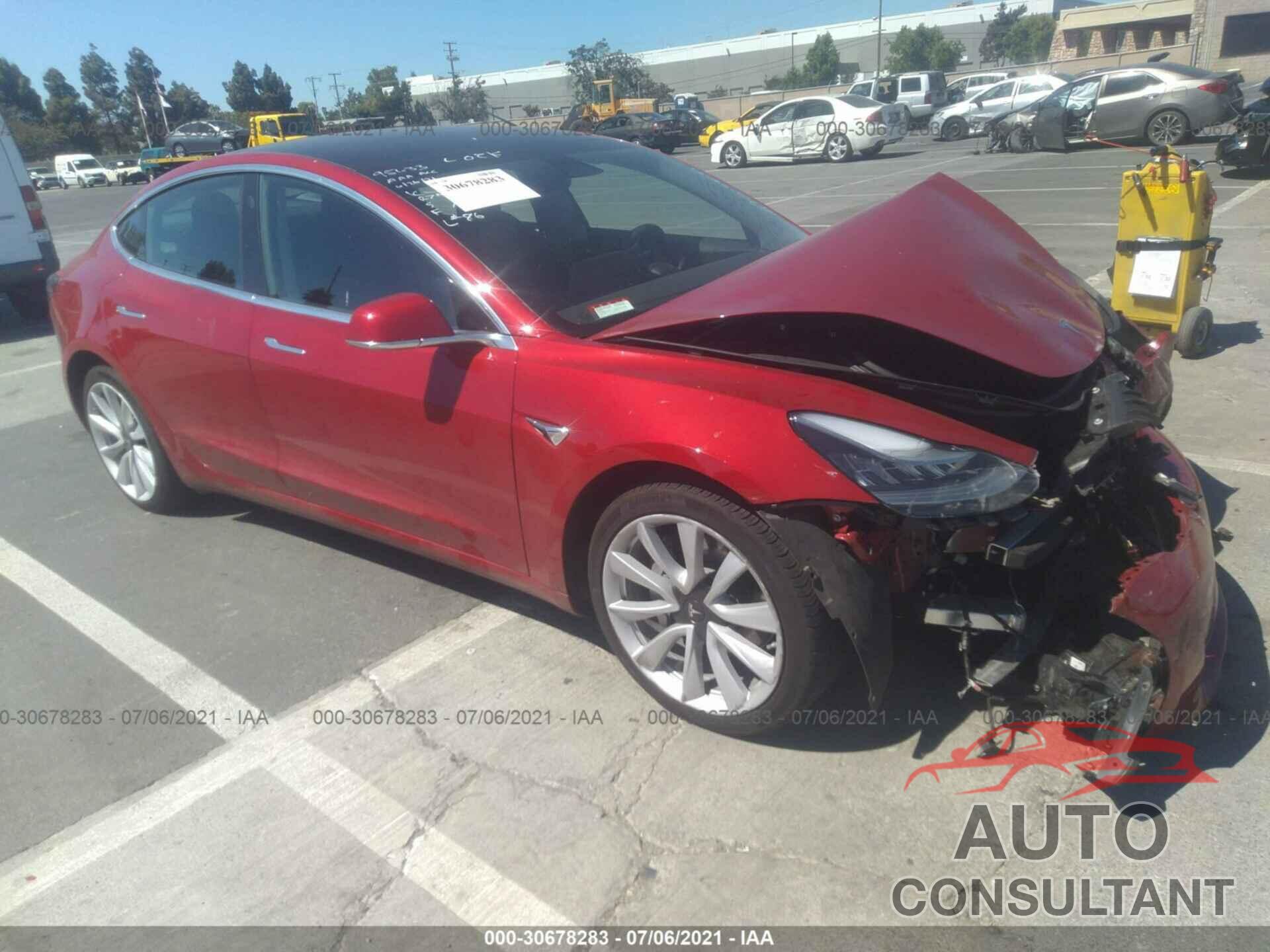 TESLA MODEL 3 2020 - 5YJ3E1EC7LF647251