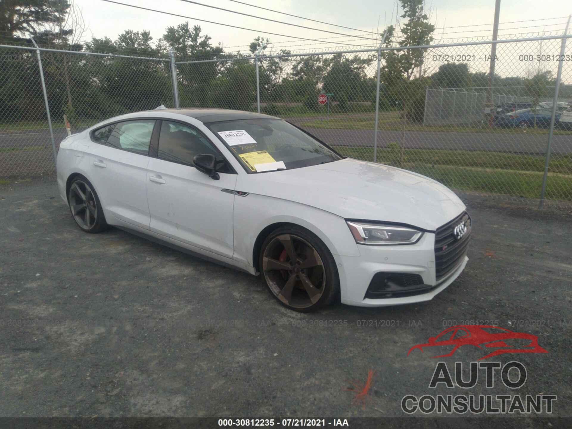 AUDI S5 SPORTBACK 2019 - WAUC4CF52KA087576