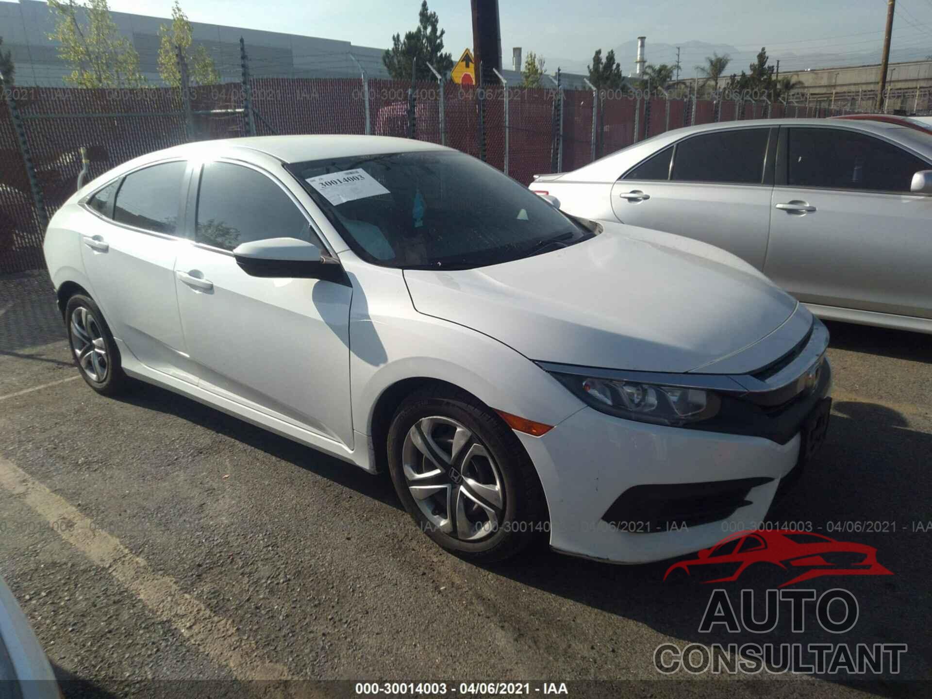 HONDA CIVIC SEDAN 2016 - 2HGFC2F54GH567691