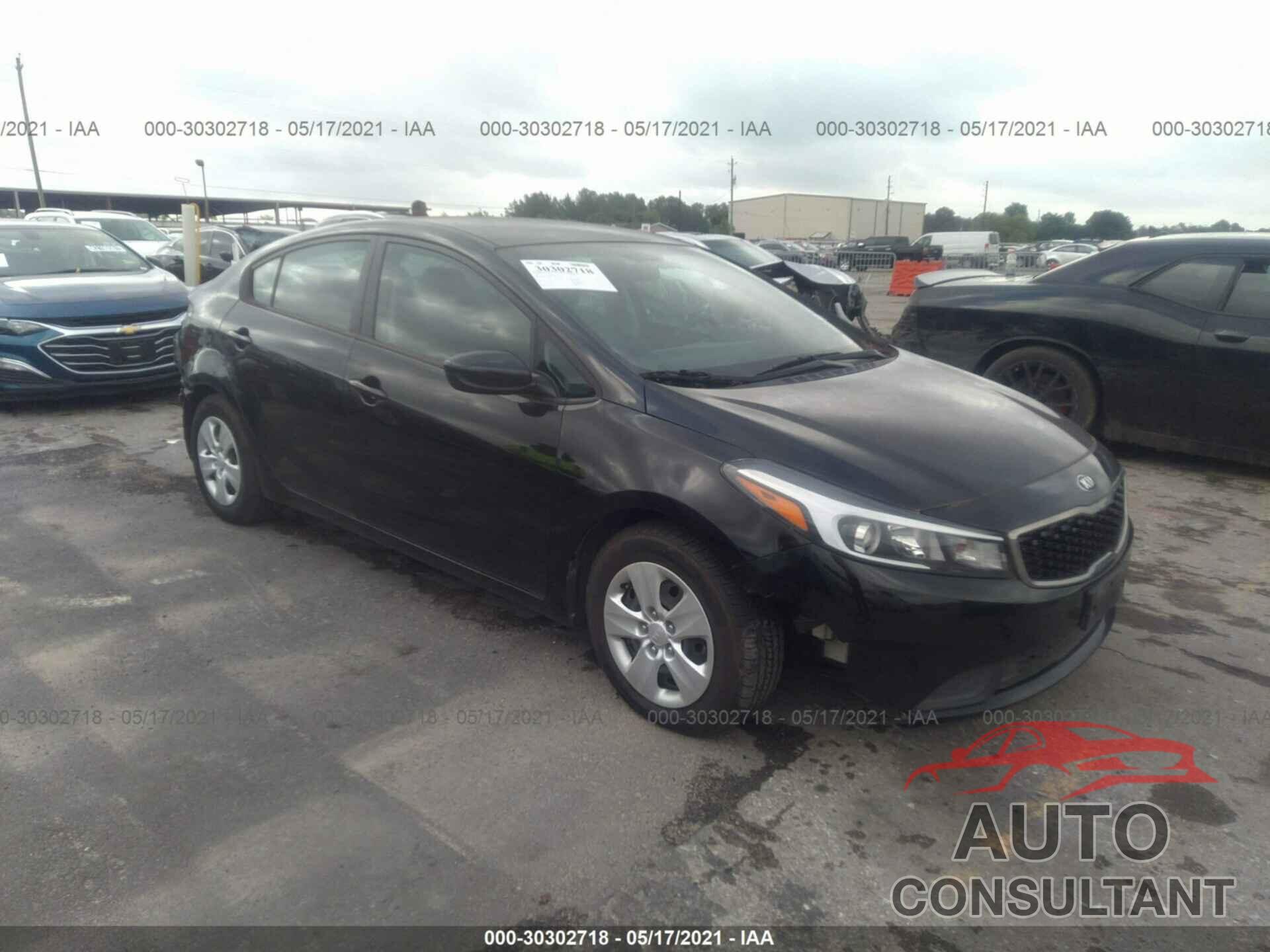 KIA FORTE 2017 - 3KPFK4A76HE067311