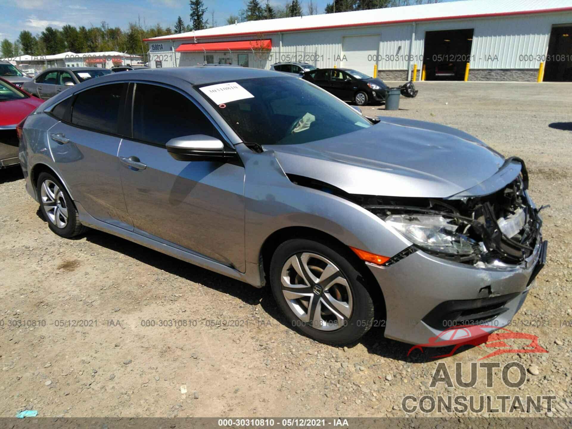 HONDA CIVIC SEDAN 2016 - 19XFC2F54GE217987