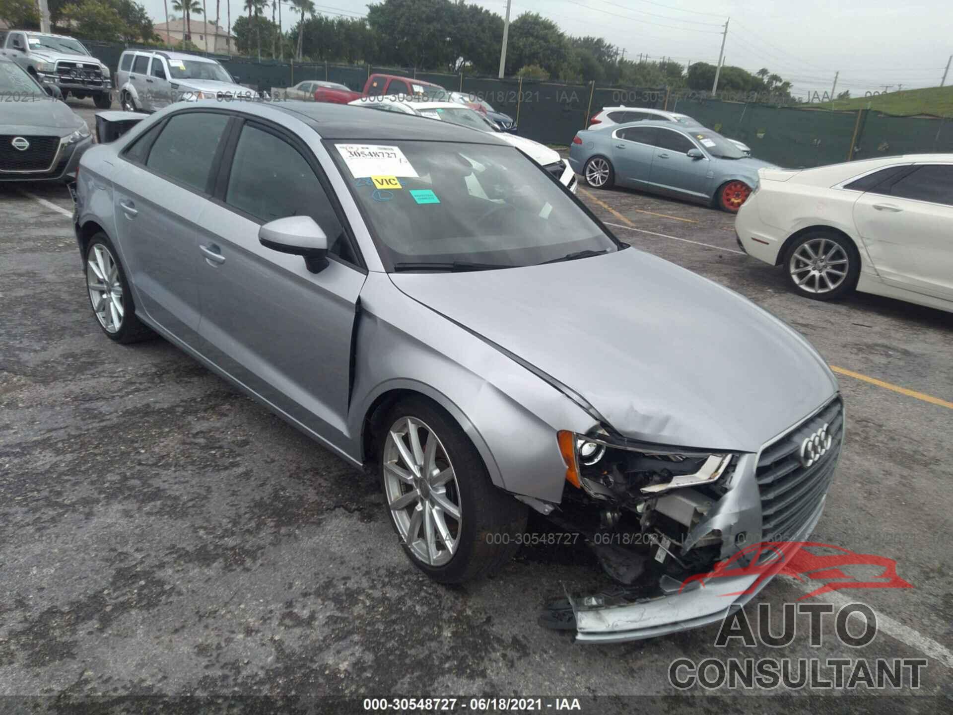 AUDI A3 2016 - WAUA7GFF5G1008231