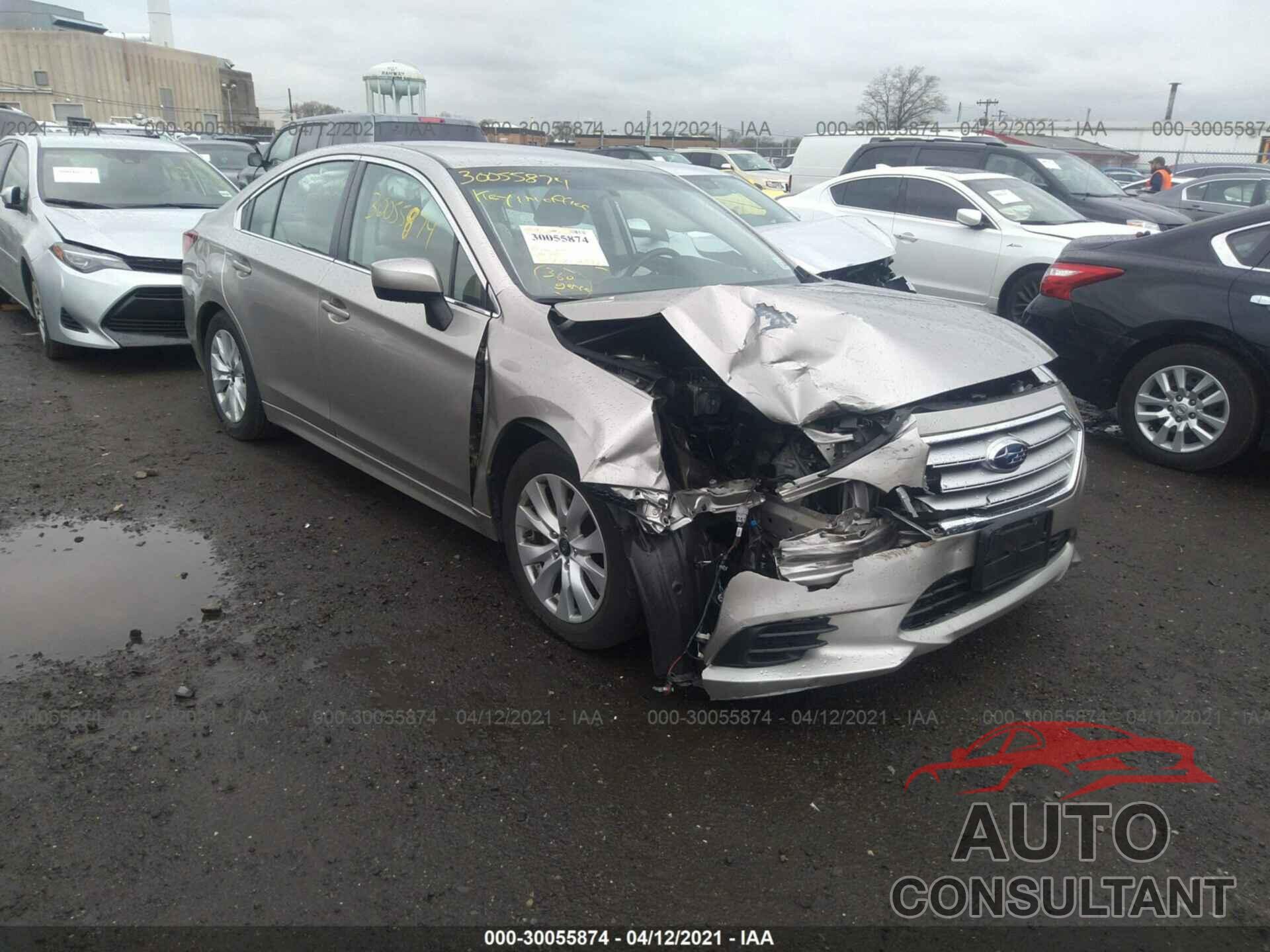 SUBARU LEGACY 2016 - 4S3BNAC62G3027967