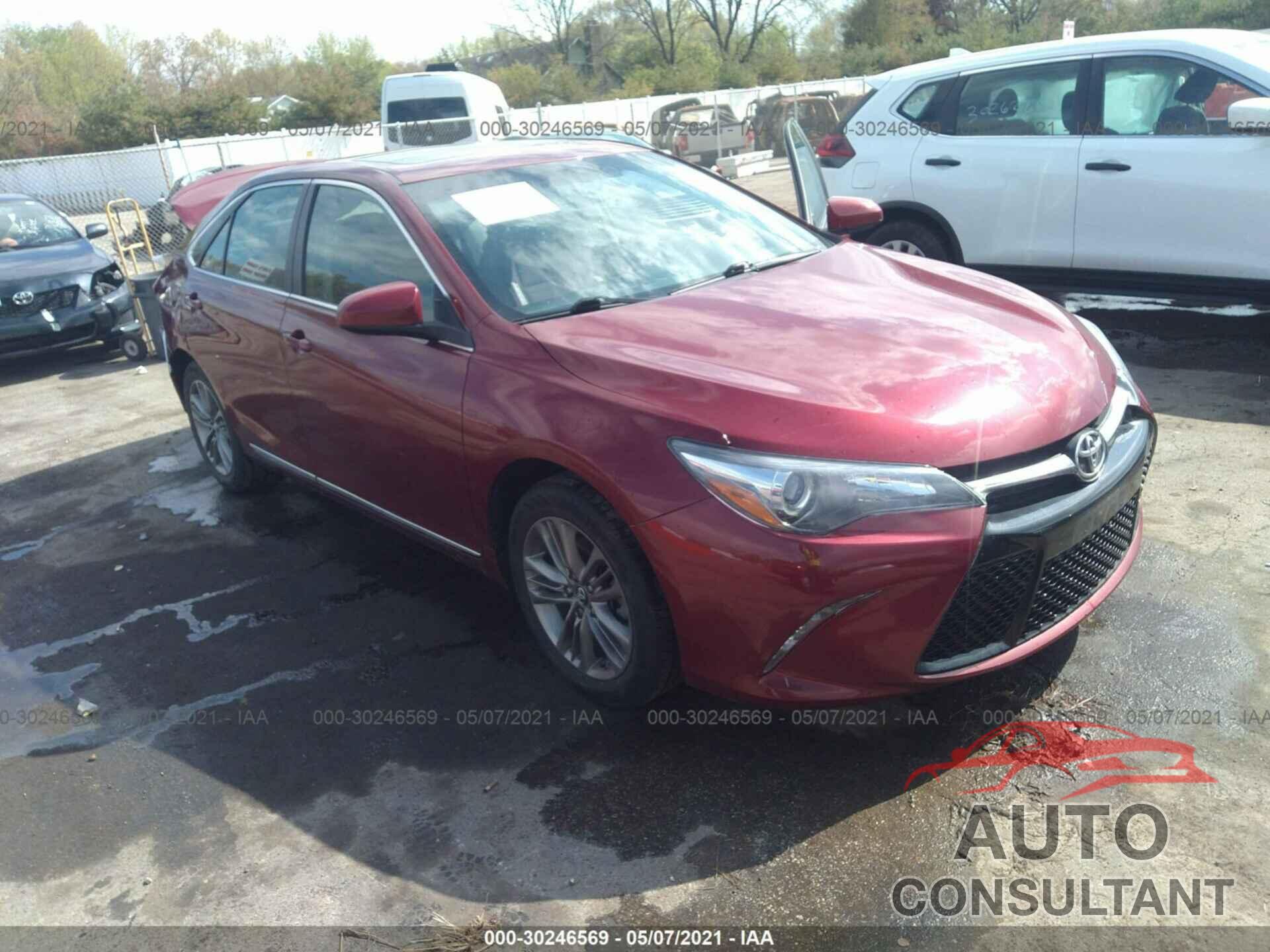 TOYOTA CAMRY 2017 - 4T1BF1FK4HU778100