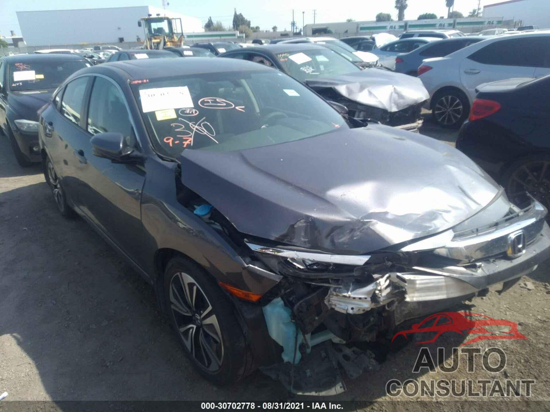 HONDA CIVIC SEDAN 2017 - 2HGFC1F37HH633791