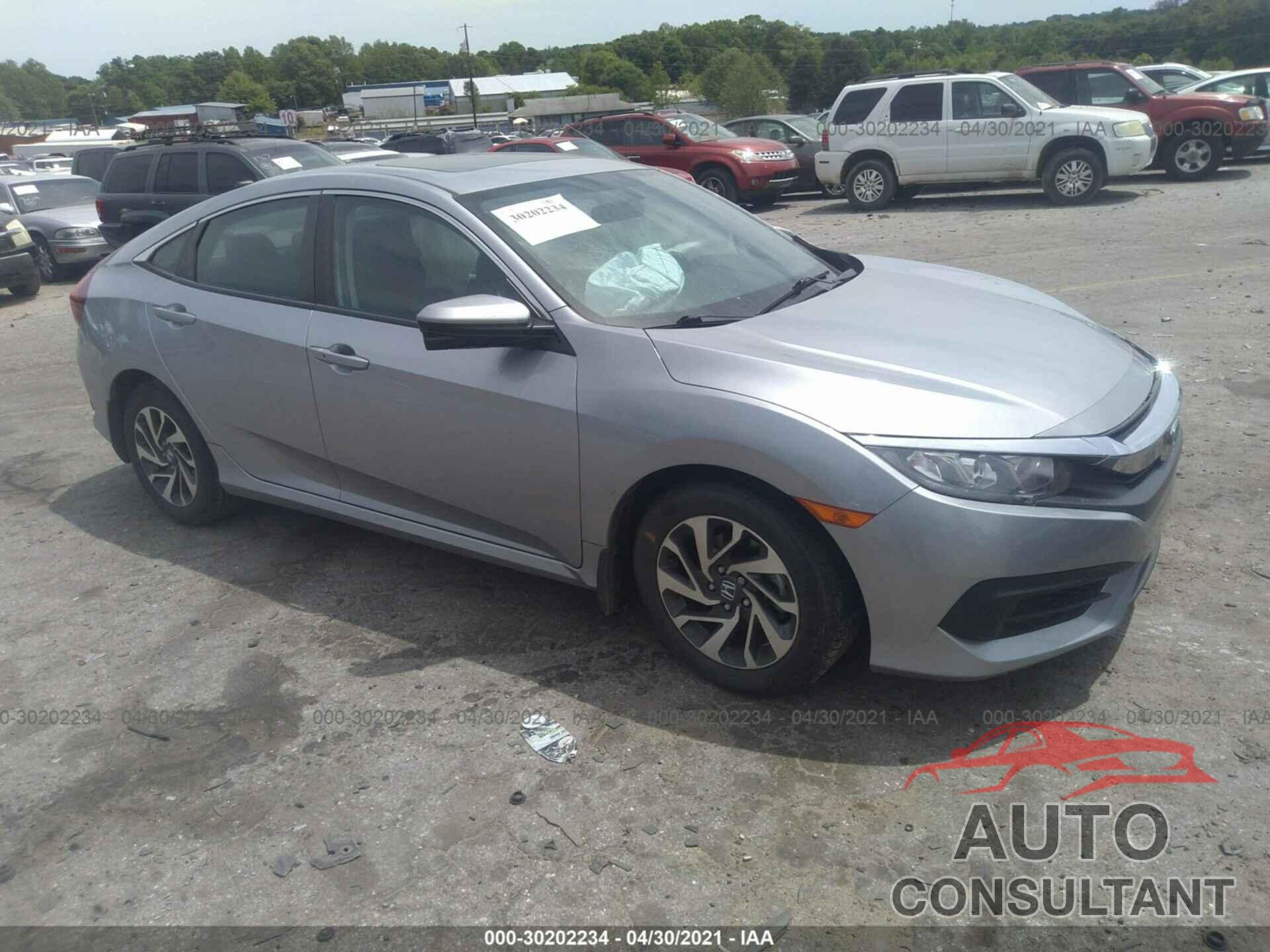 HONDA CIVIC SEDAN 2016 - 19XFC2F76GE096879