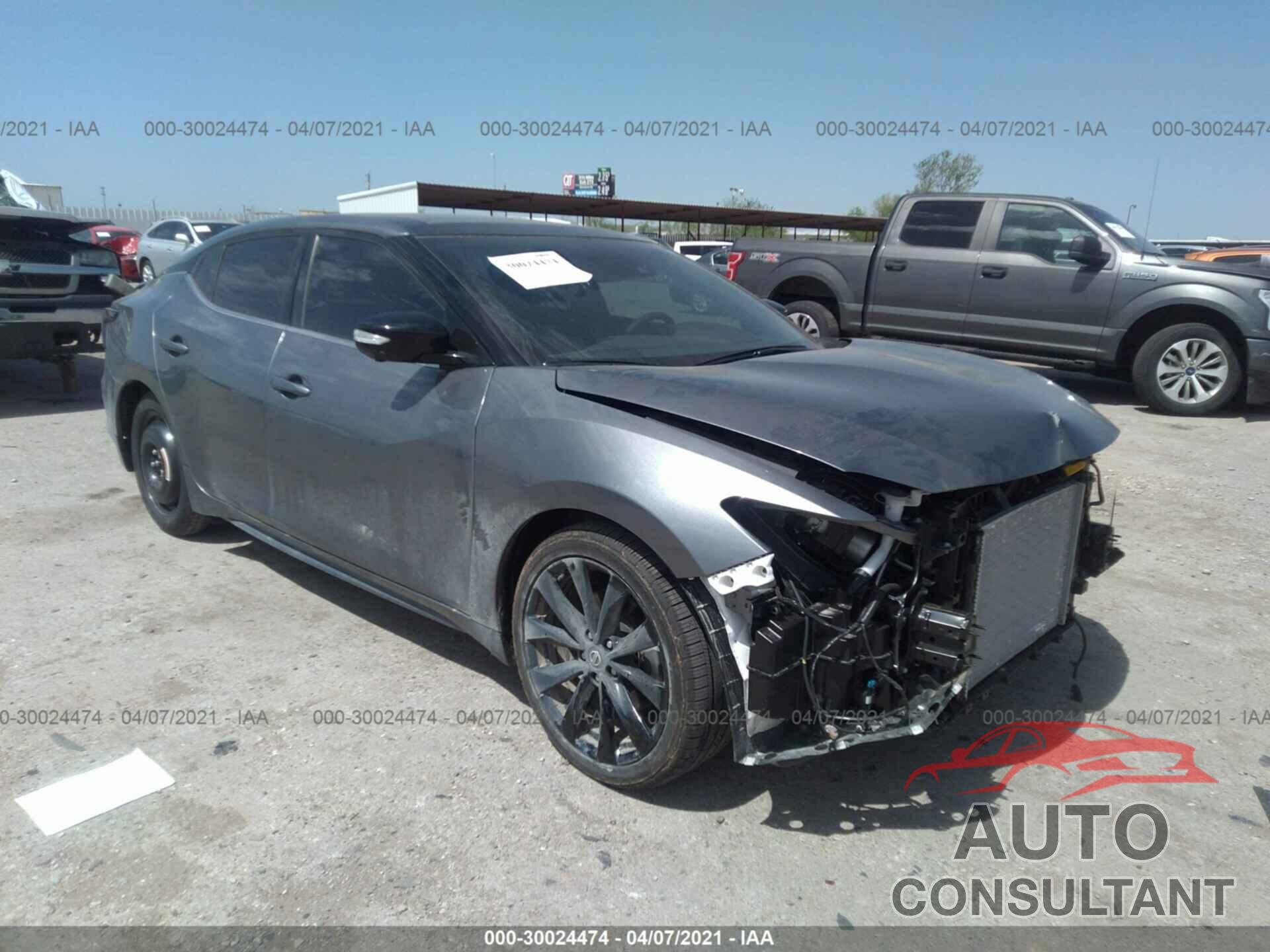 NISSAN MAXIMA 2021 - 1N4AA6EV3MC501435