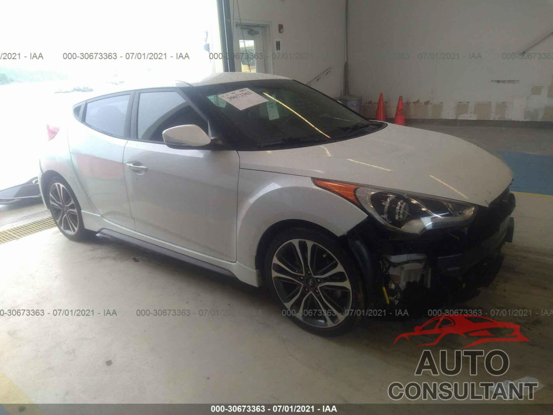 HYUNDAI VELOSTER 2016 - KMHTC6AE2GU299863