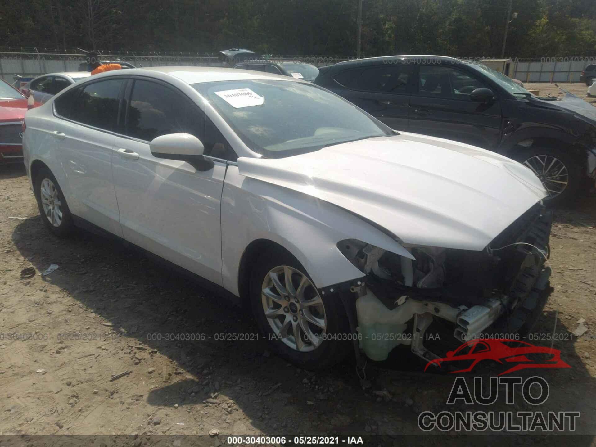 FORD FUSION 2016 - 3FA6P0G75GR192881
