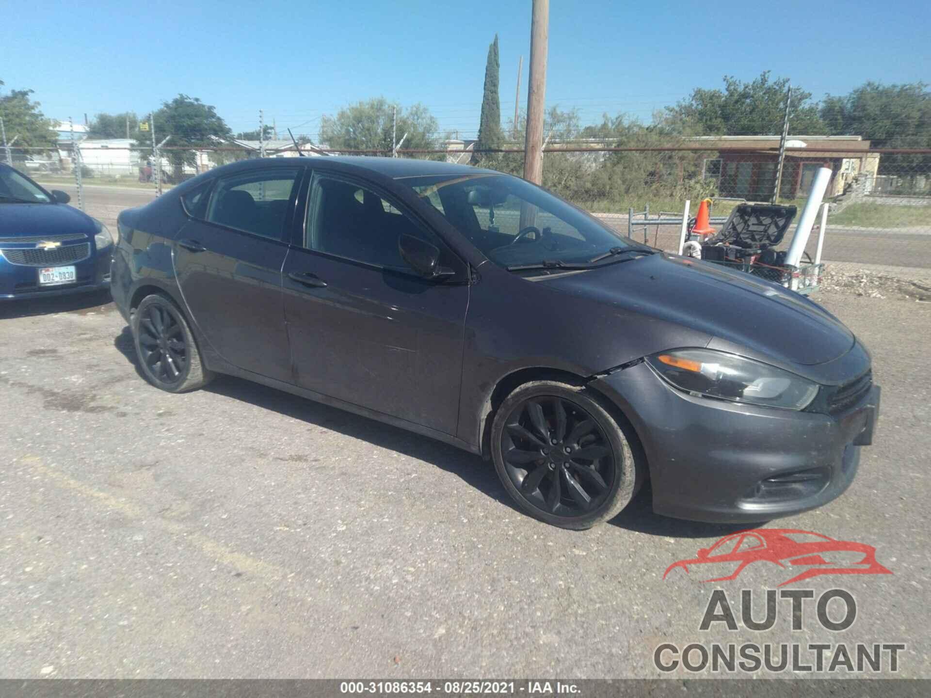 DODGE DART 2016 - 1C3CDFBB6GD704438