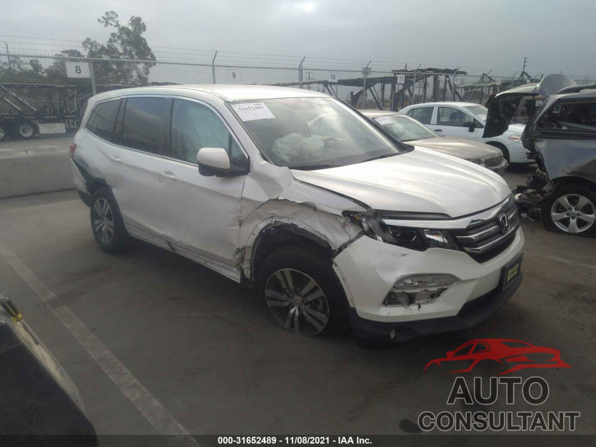HONDA PILOT 2017 - 5FNYF5H3XHB011291