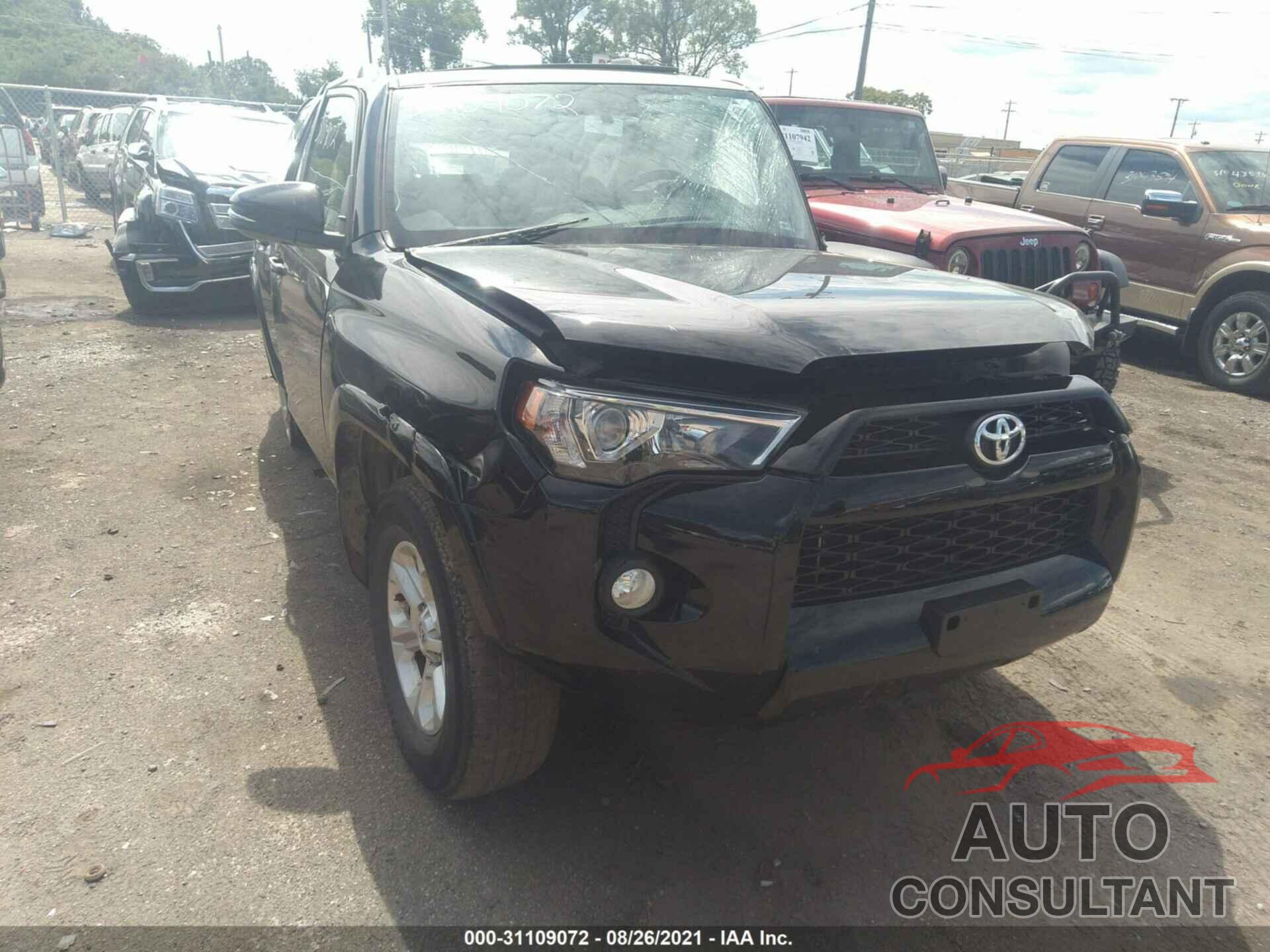 TOYOTA 4RUNNER 2019 - JTEBU5JR2K5697017