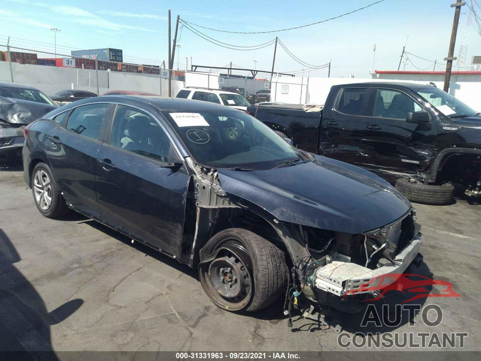 HONDA CIVIC SEDAN 2016 - 19XFC2F5XGE207321