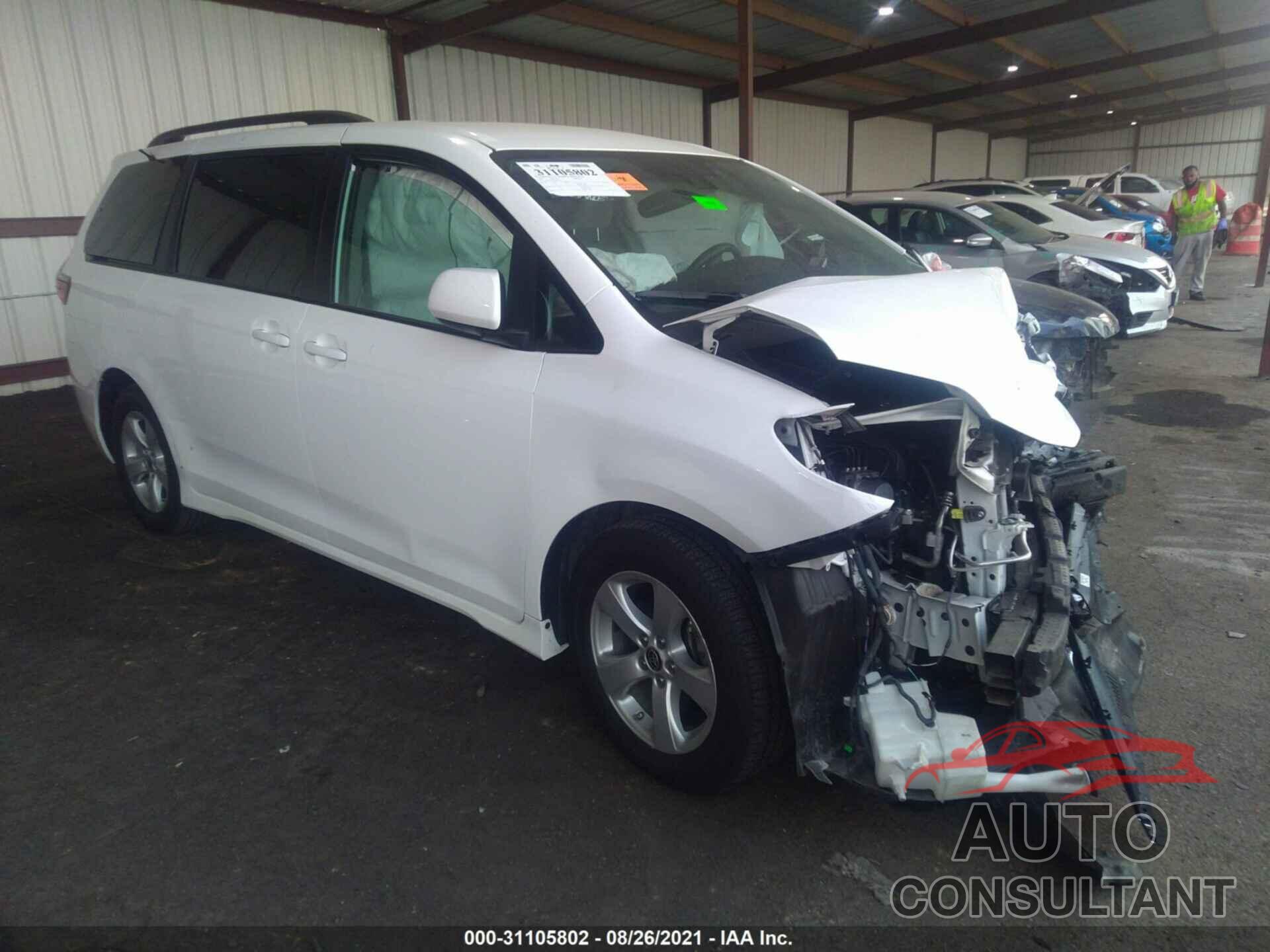 TOYOTA SIENNA 2020 - 5TDKZ3DC5LS081051