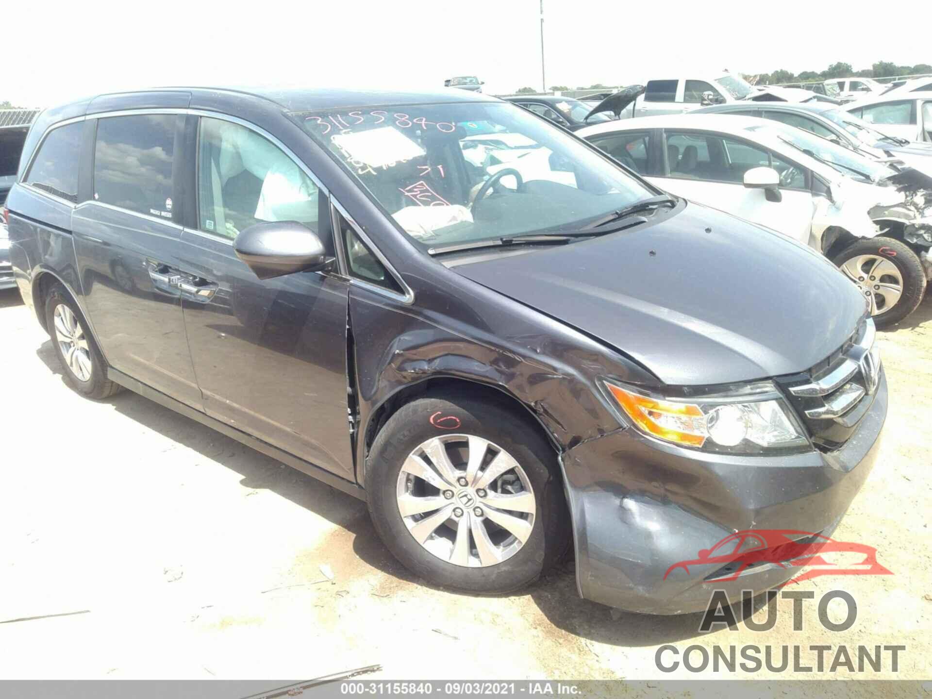 HONDA ODYSSEY 2016 - 5FNRL5H46GB105379