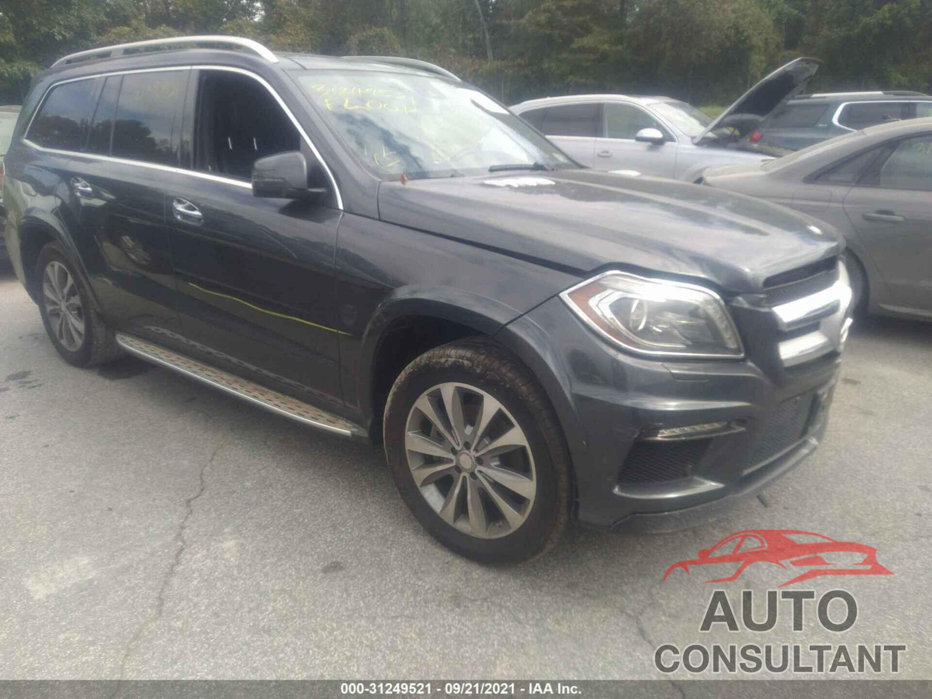 MERCEDES-BENZ GL-CLASS 2015 - 4JGDF6EEXFA449921