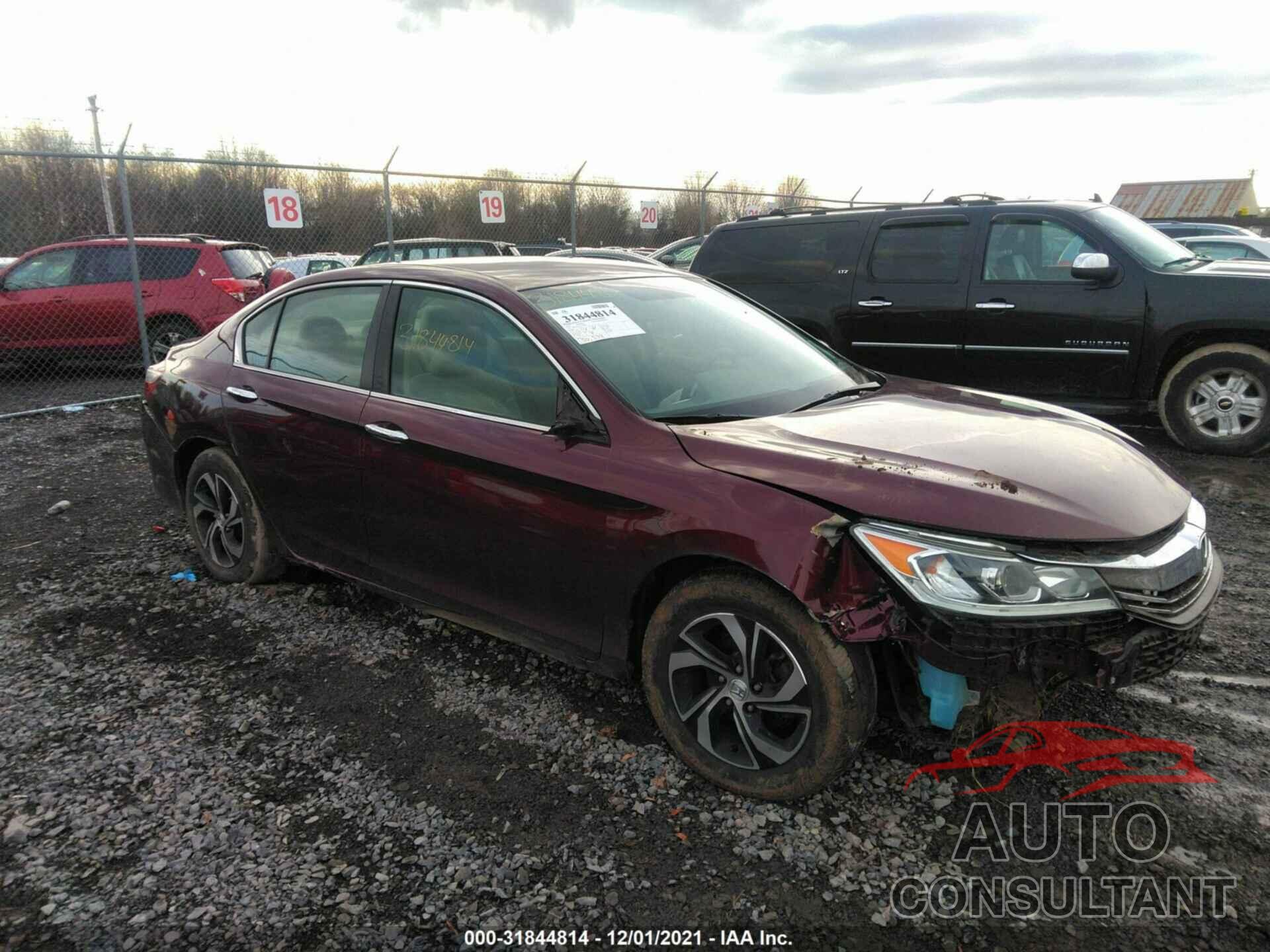 HONDA ACCORD SEDAN 2016 - 1HGCR2F30GA144945