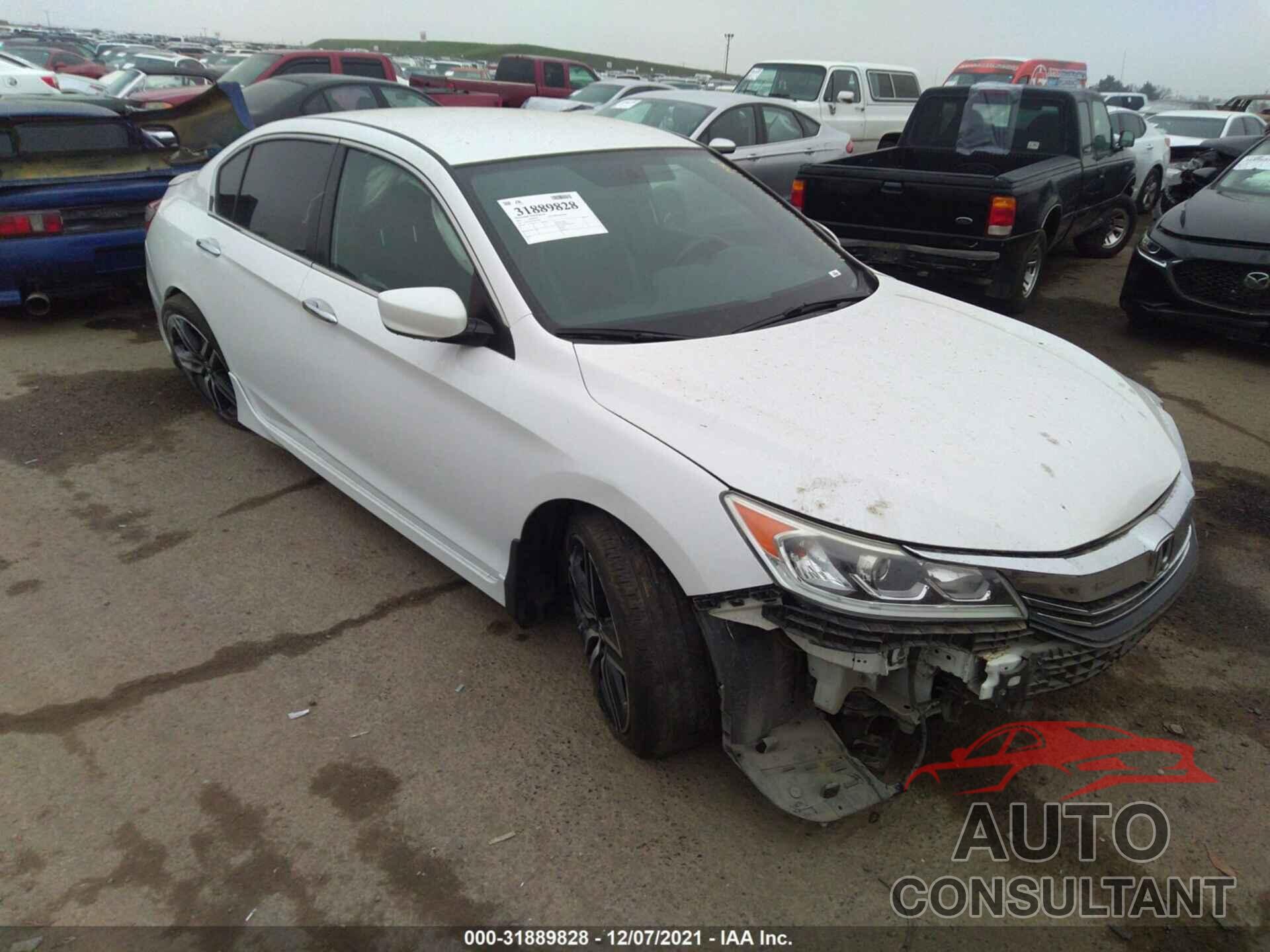HONDA ACCORD SEDAN 2016 - 1HGCR2F55GA119461