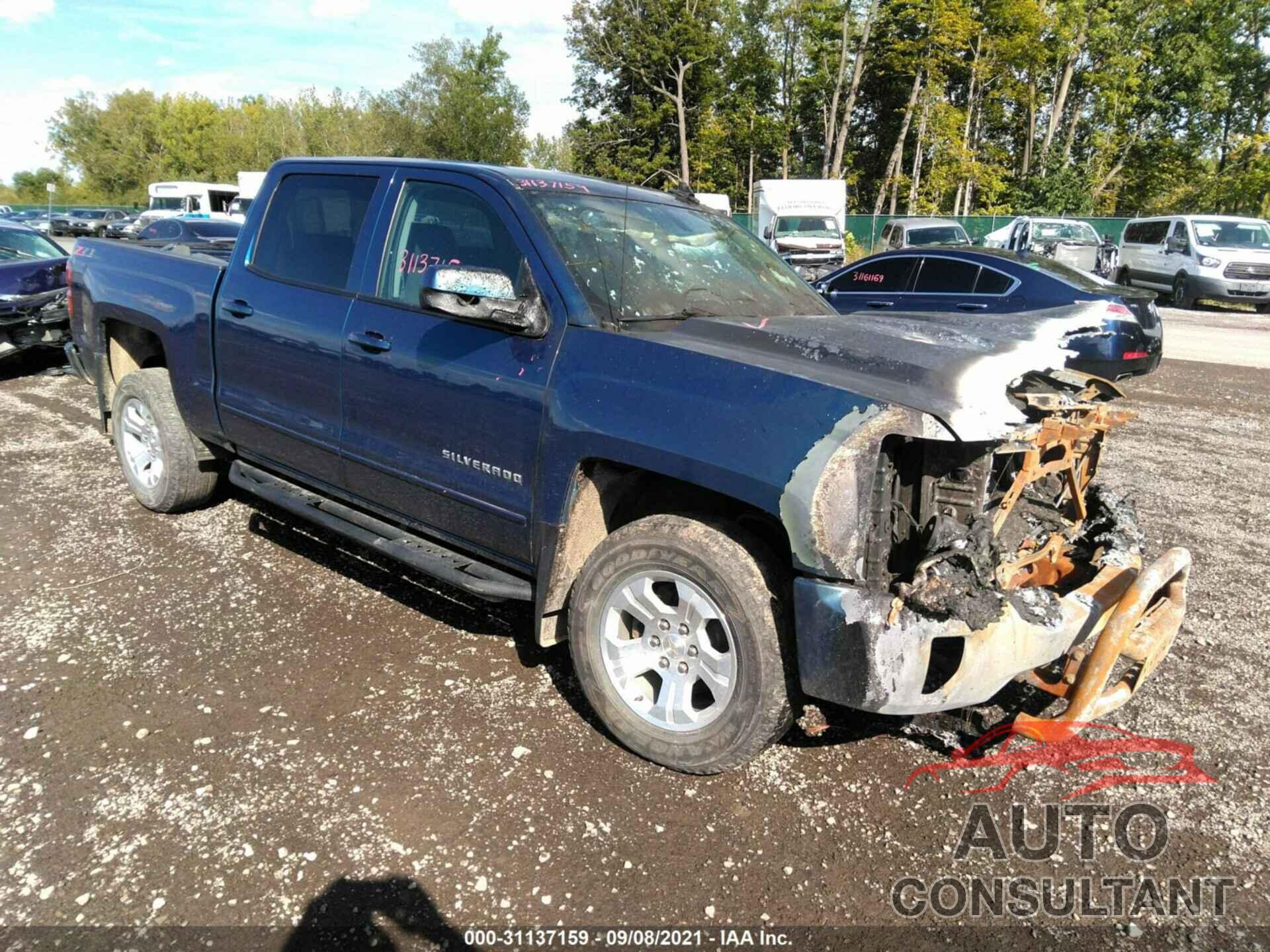 CHEVROLET SILVERADO 1500 2018 - 3GCUKREC5JG366519