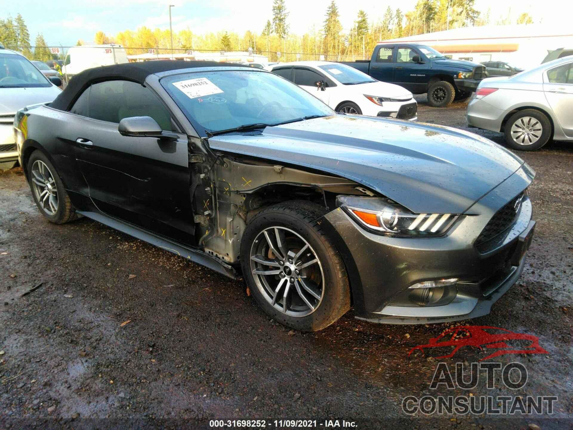 FORD MUSTANG 2017 - 1FATP8UHXH5293692
