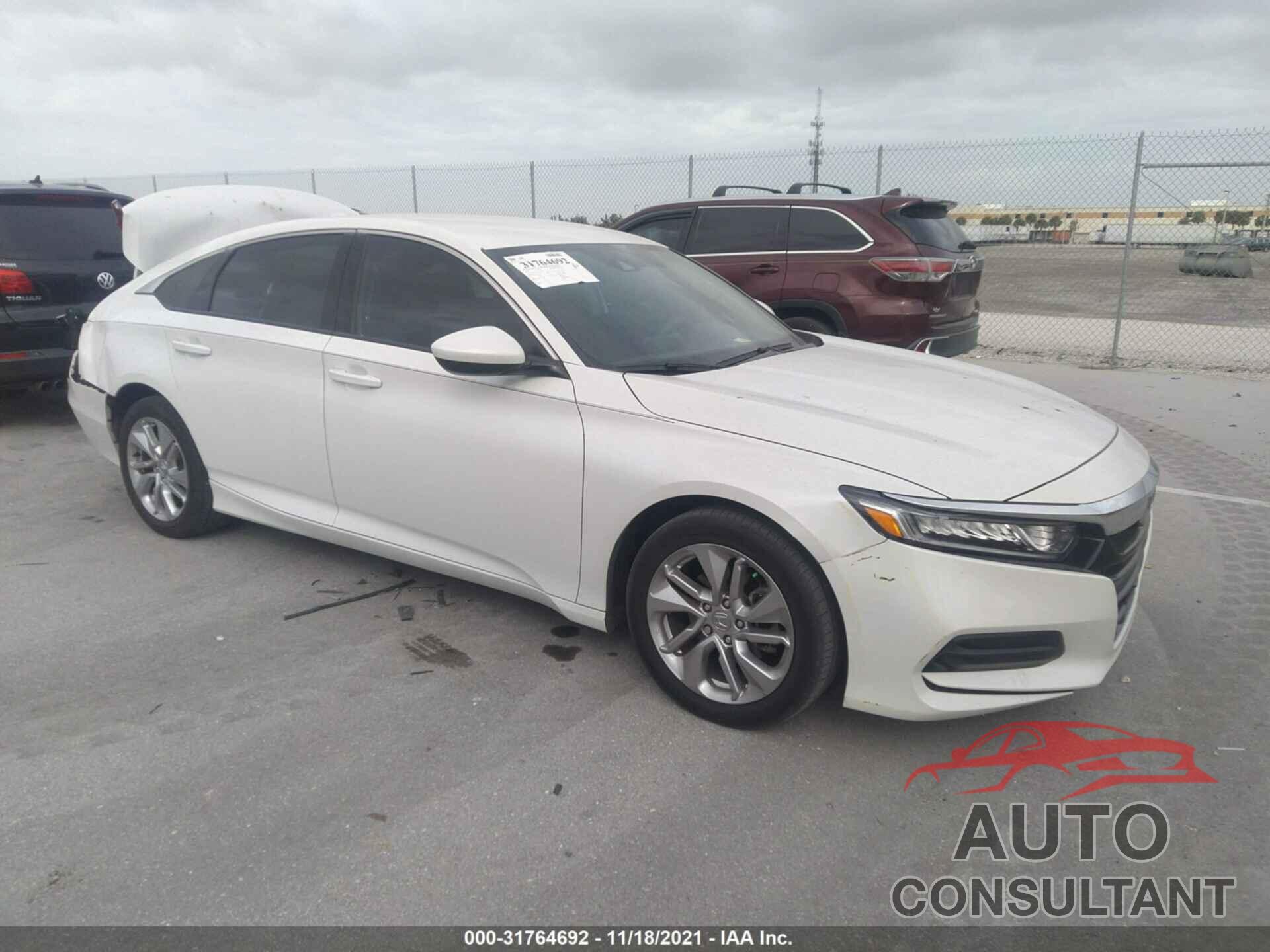 HONDA ACCORD SEDAN 2019 - 1HGCV1F11KA125978