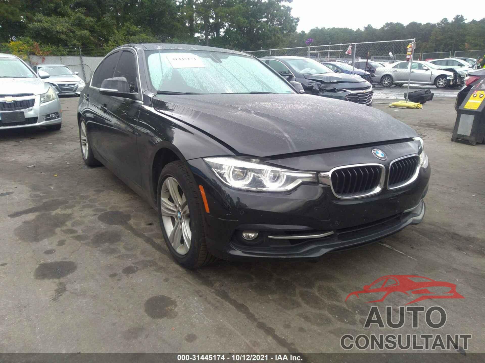 BMW 3 SERIES 2017 - WBA8D9C33HA004340