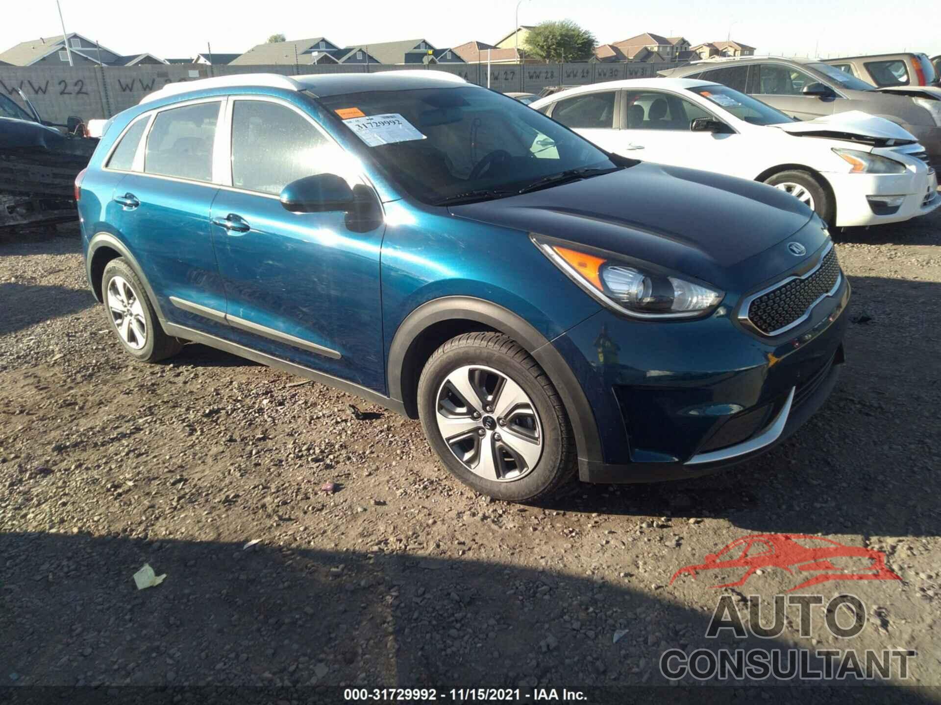 KIA NIRO 2017 - KNDCB3LC3H5104236