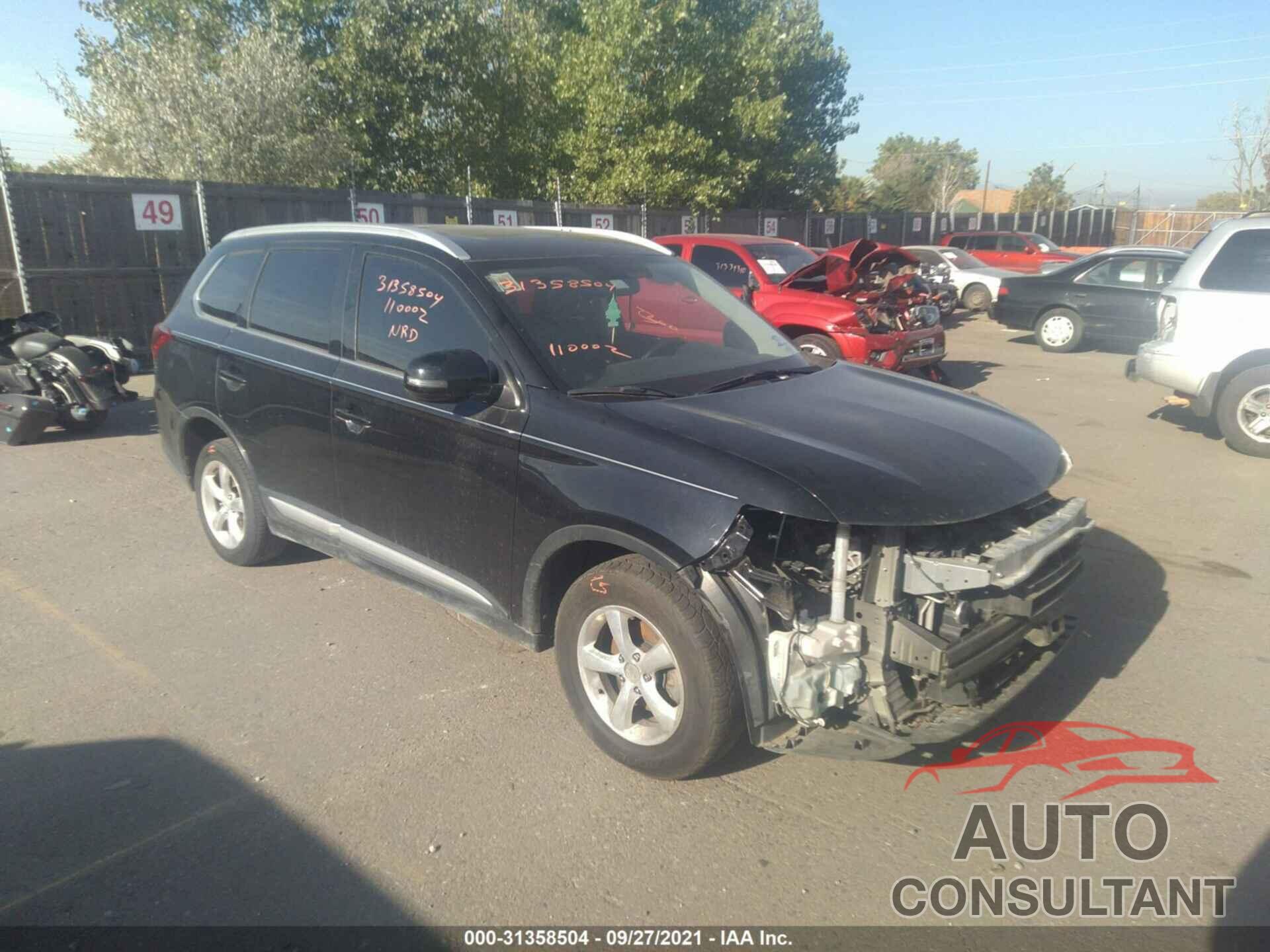 MITSUBISHI OUTLANDER 2017 - JA4AD3A34HZ062456