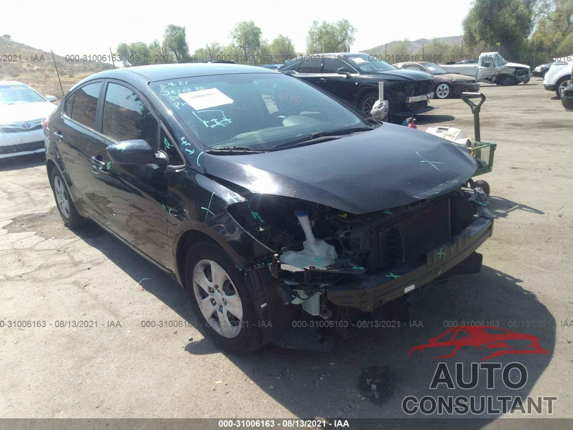 KIA FORTE 2016 - KNAFK4A69G5536566