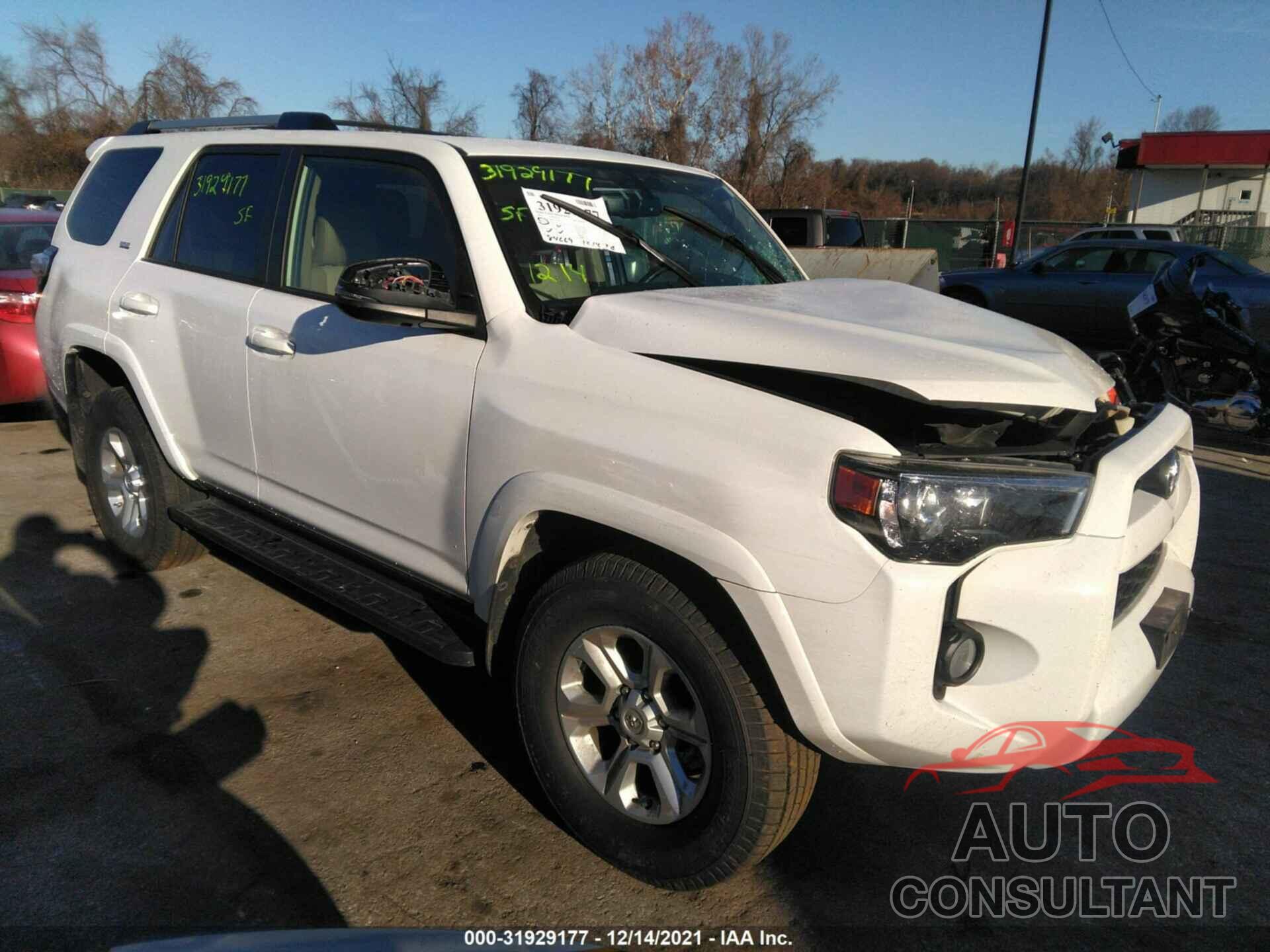 TOYOTA 4RUNNER 2019 - JTEBU5JR5K5675285