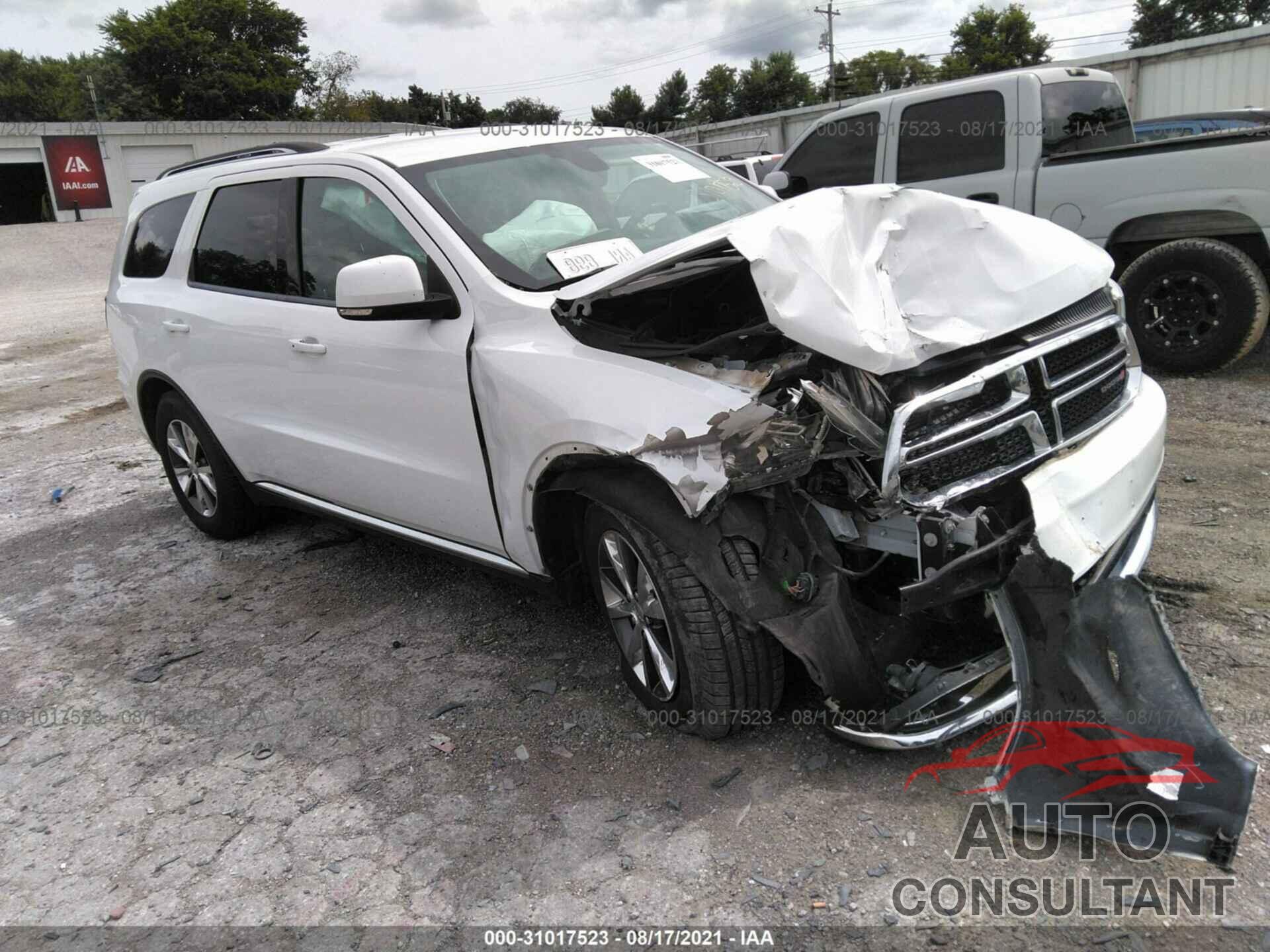 DODGE DURANGO 2016 - 1C4RDHDG0GC352800
