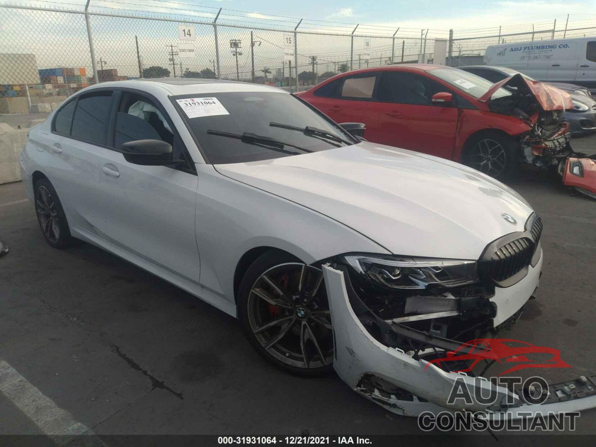 BMW 3 SERIES 2021 - 3MW5U7J03M8C10425