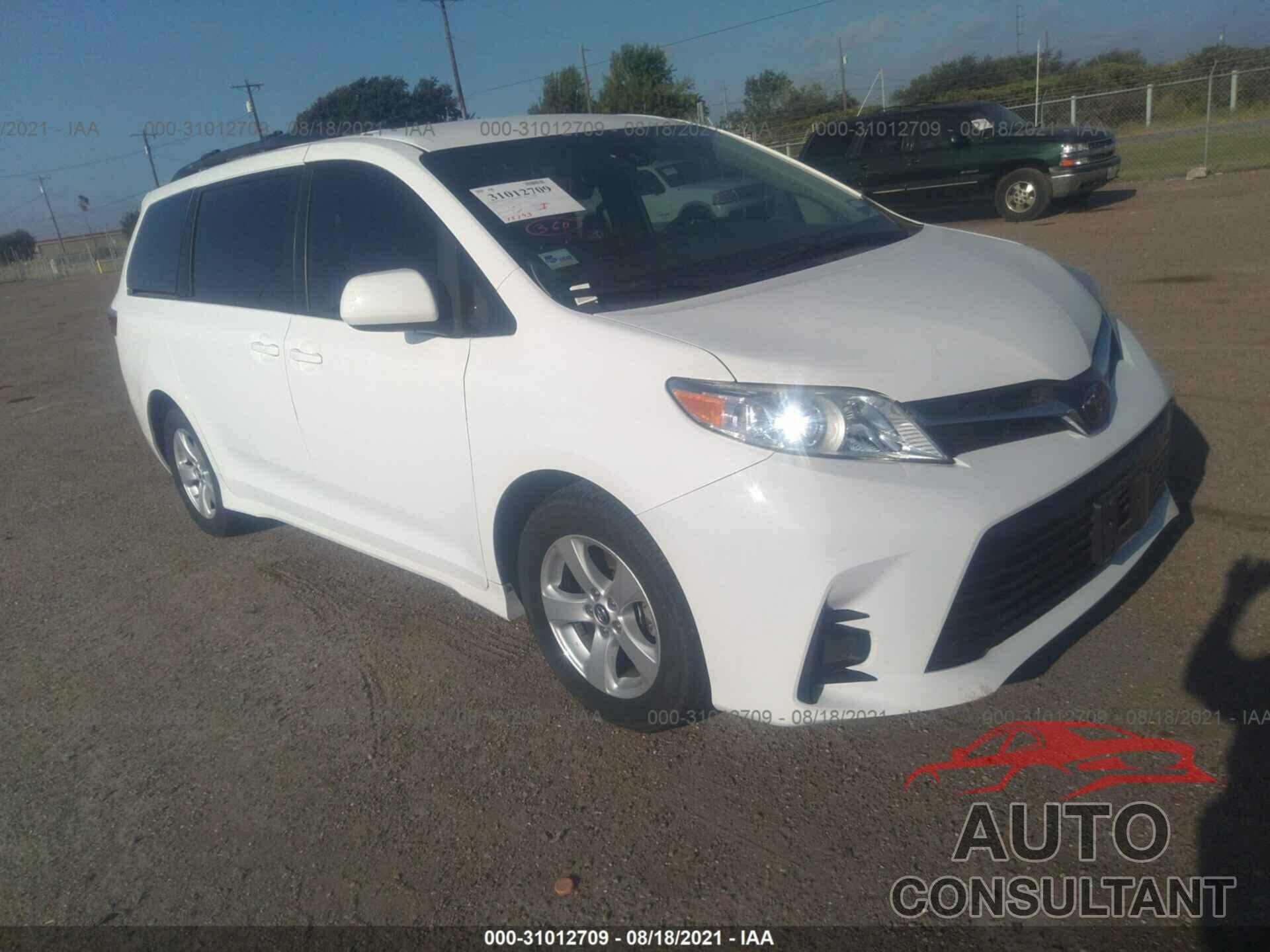 TOYOTA SIENNA 2020 - 5TDKZ3DC9LS033567