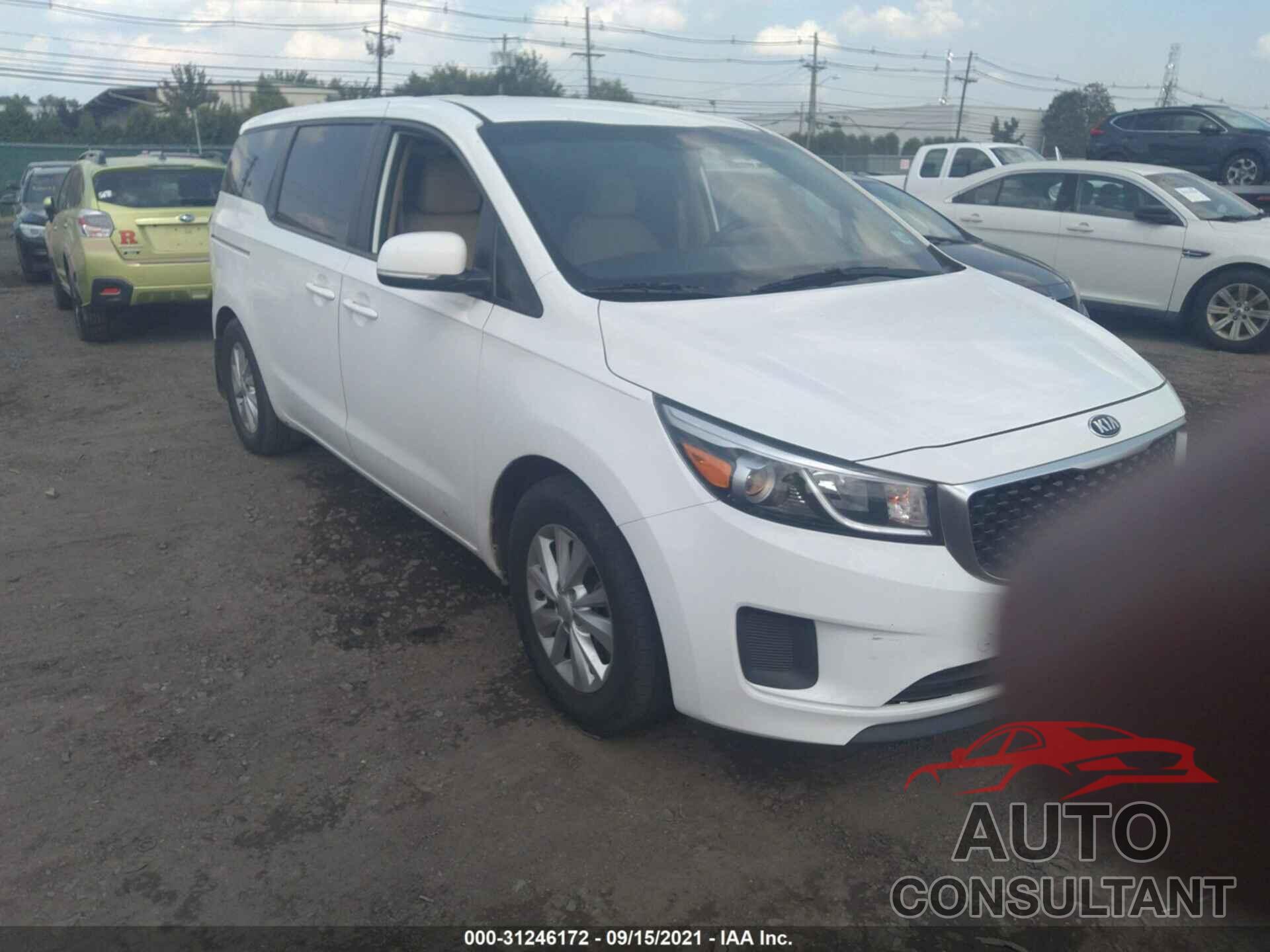 KIA SEDONA 2017 - KNDMB5C15H6307637