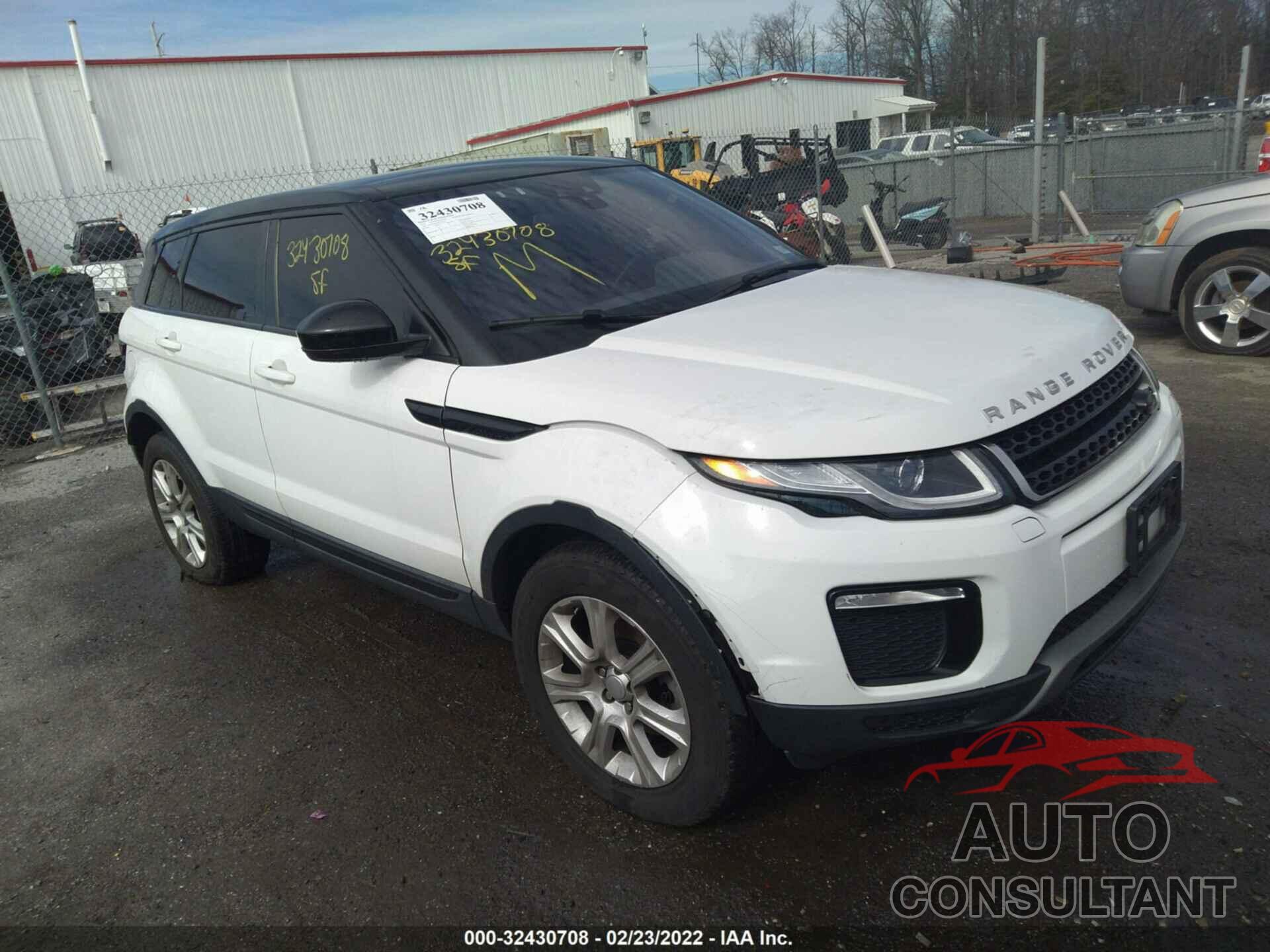 LAND ROVER RANGE ROVER EVOQUE 2017 - SALVP2BG5HH170772