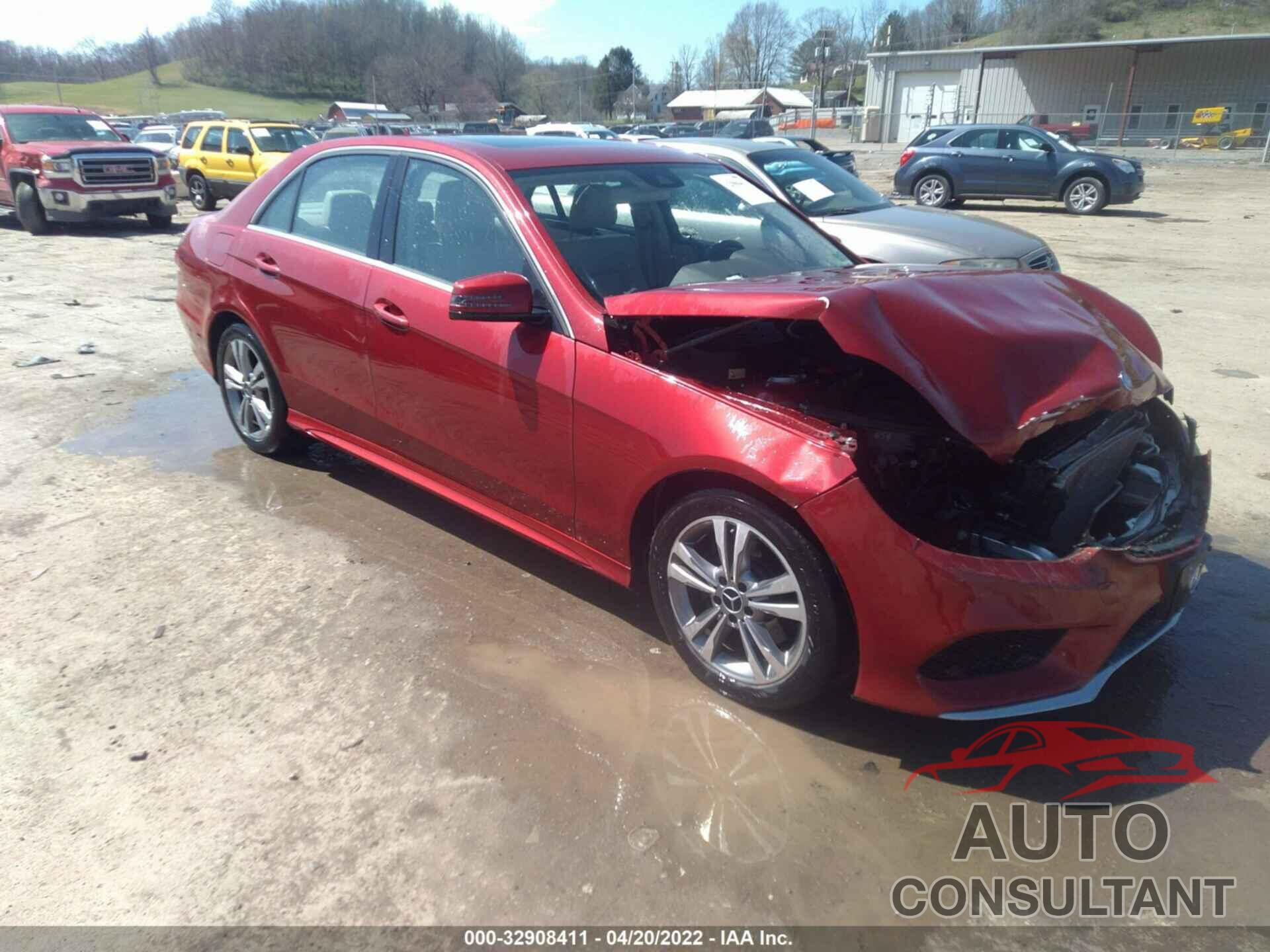 MERCEDES-BENZ E-CLASS 2016 - WDDHF8JB2GB256550