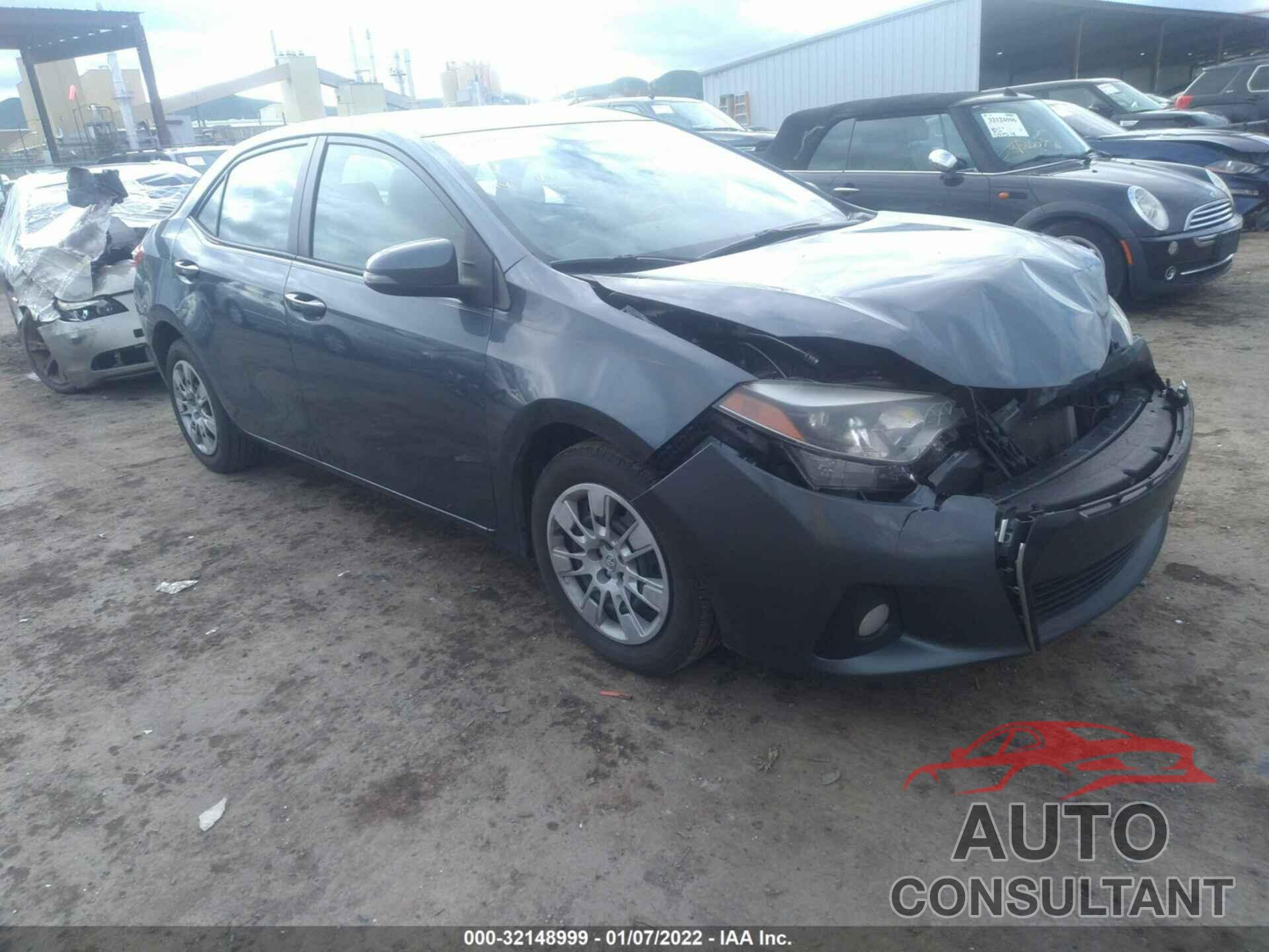 TOYOTA COROLLA 2016 - 2T1BURHEXGC580472