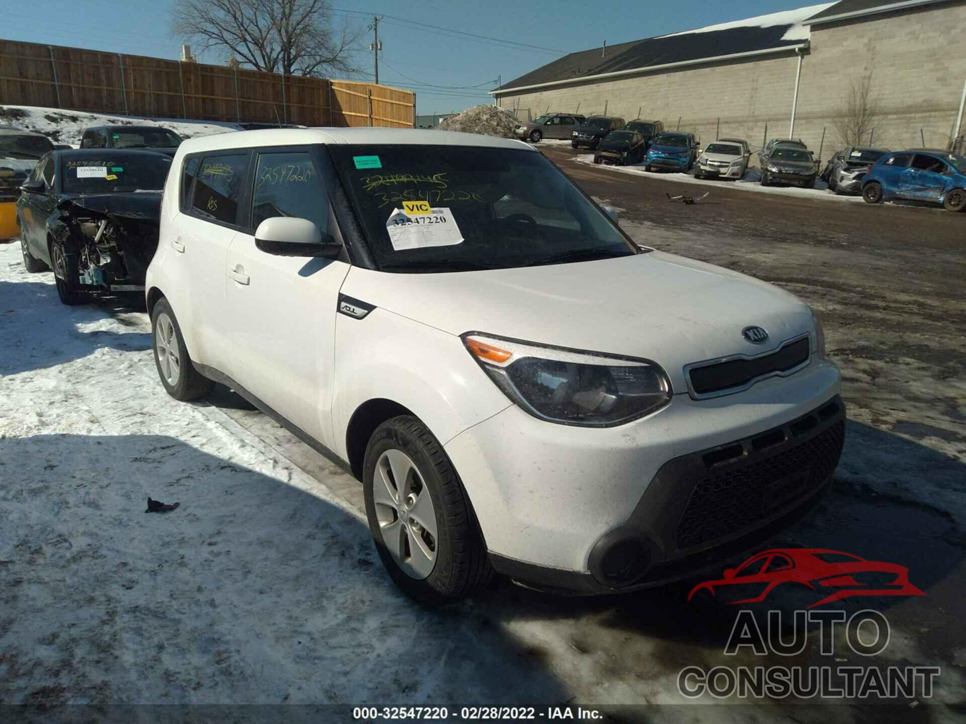 KIA SOUL 2016 - KNDJN2A2XG7251921