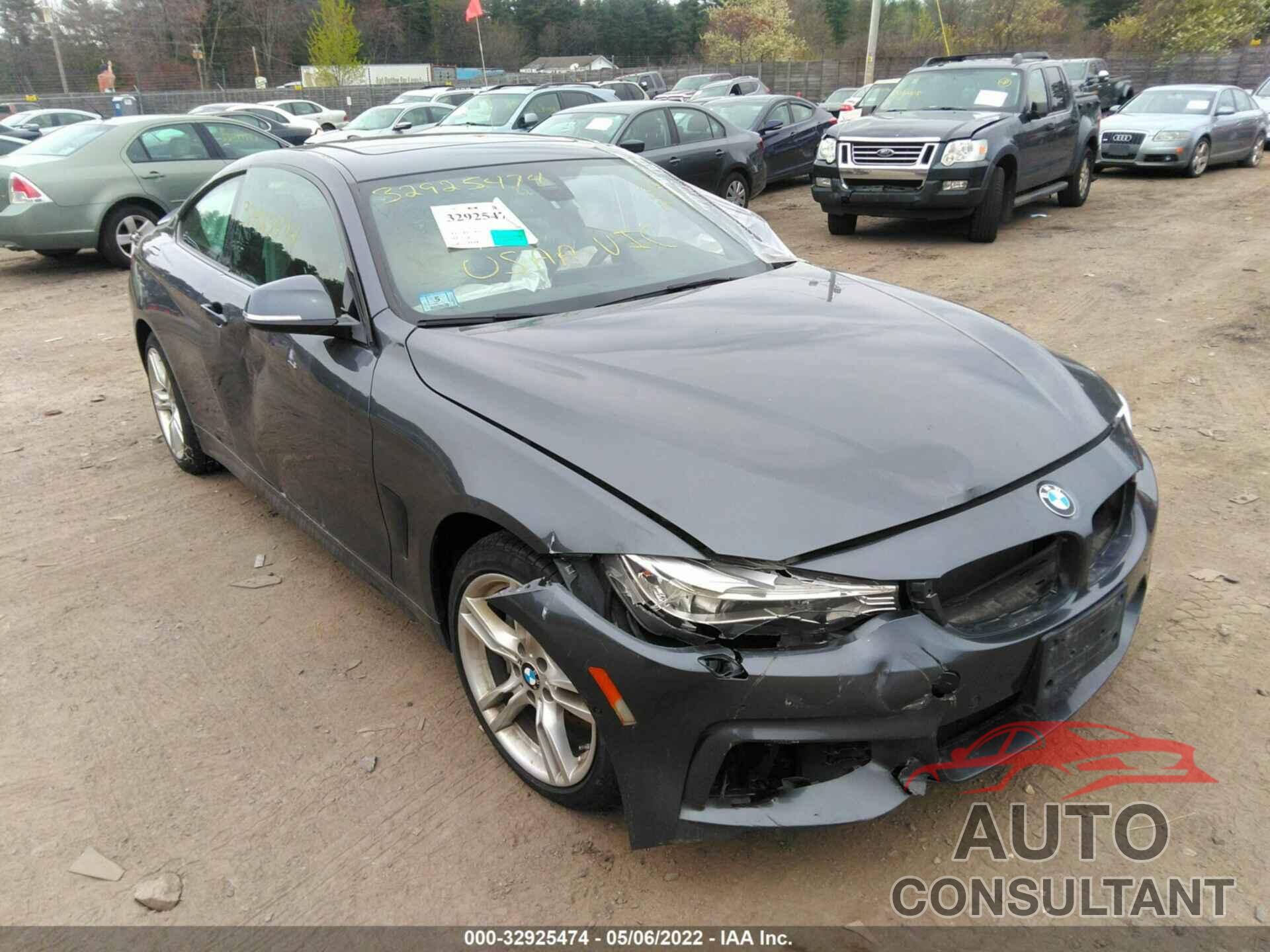 BMW 4 SERIES 2017 - WBA4P3C57HK707163