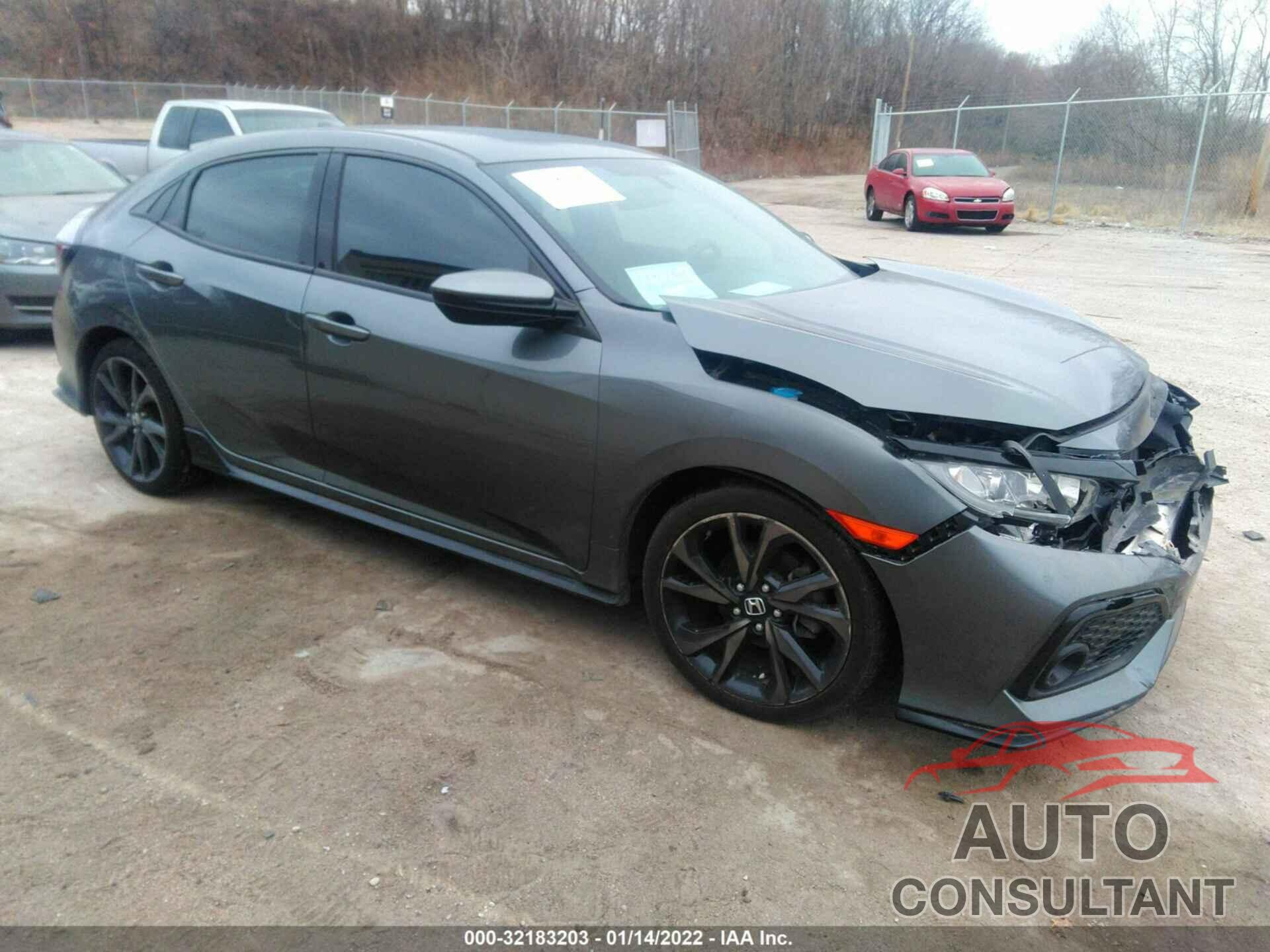 HONDA CIVIC HATCHBACK 2017 - SHHFK7H4XHU209620