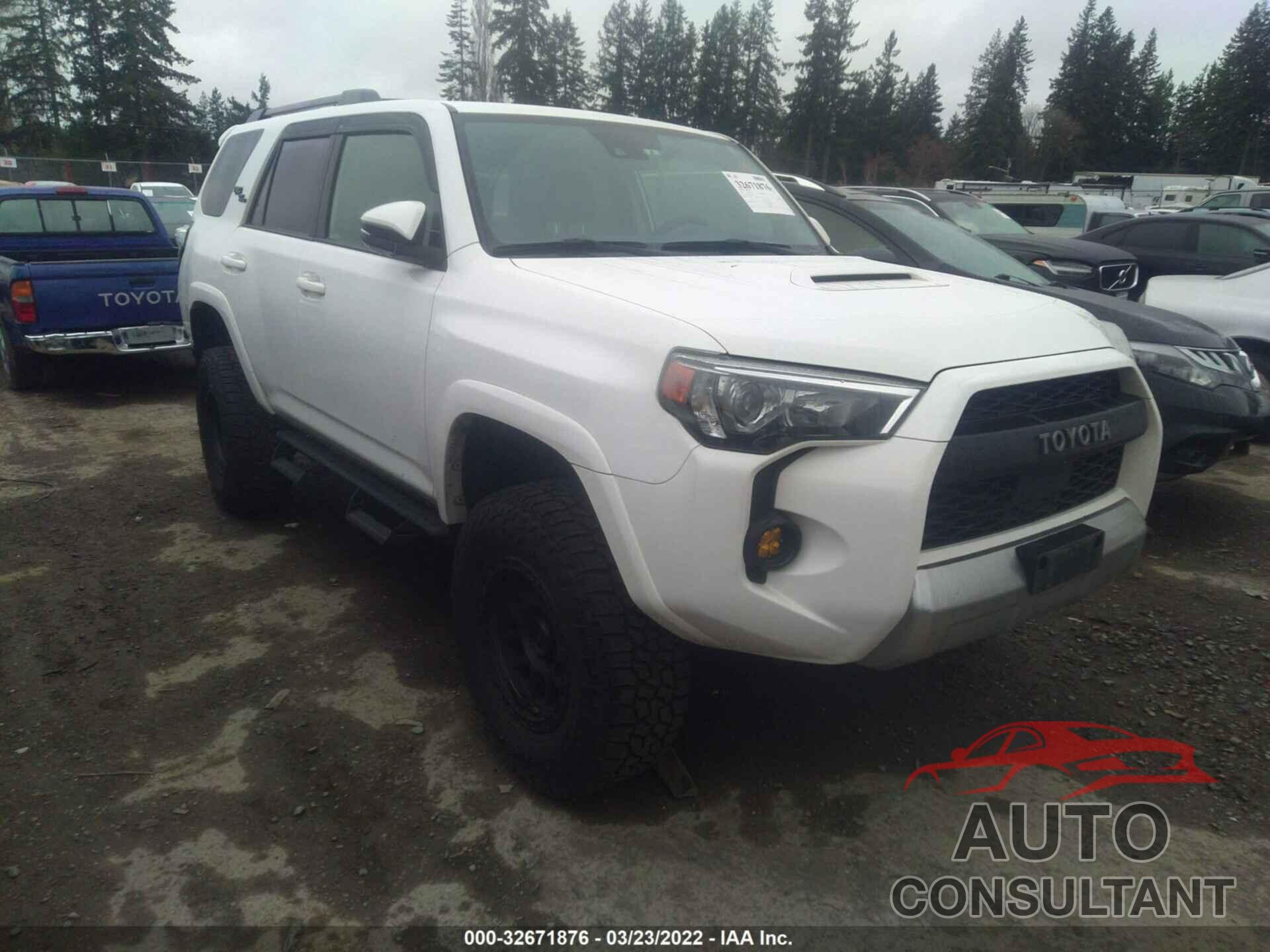 TOYOTA 4RUNNER 2020 - JTEBU5JR9L5821625