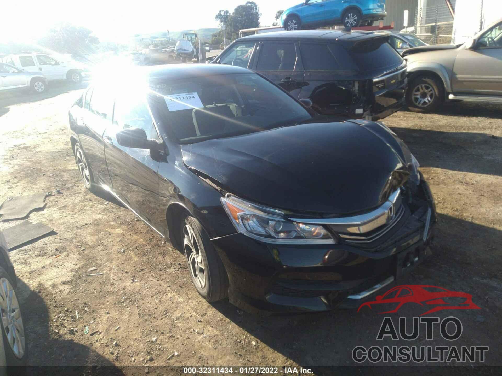 HONDA ACCORD SEDAN 2017 - 1HGCR2F36HA054460