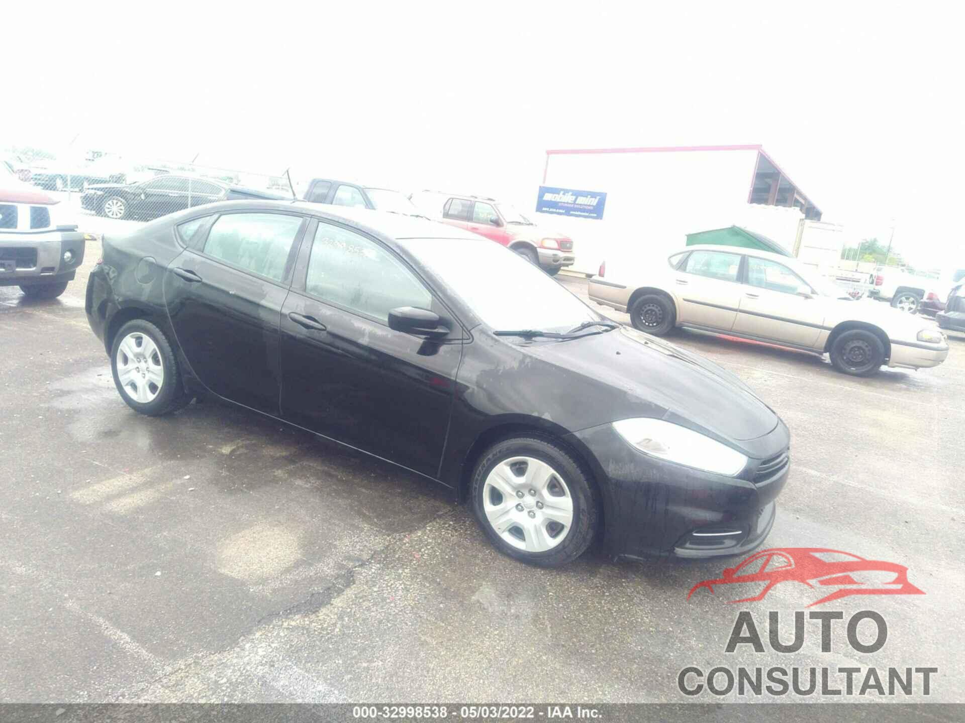 DODGE DART 2016 - 1C3CDFAA7GD680434